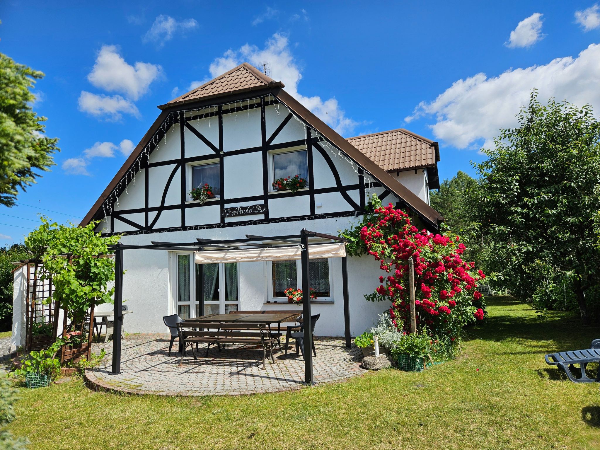 Fachwerkhaus "Paula" mit Blick auf das Wasser-Binnen