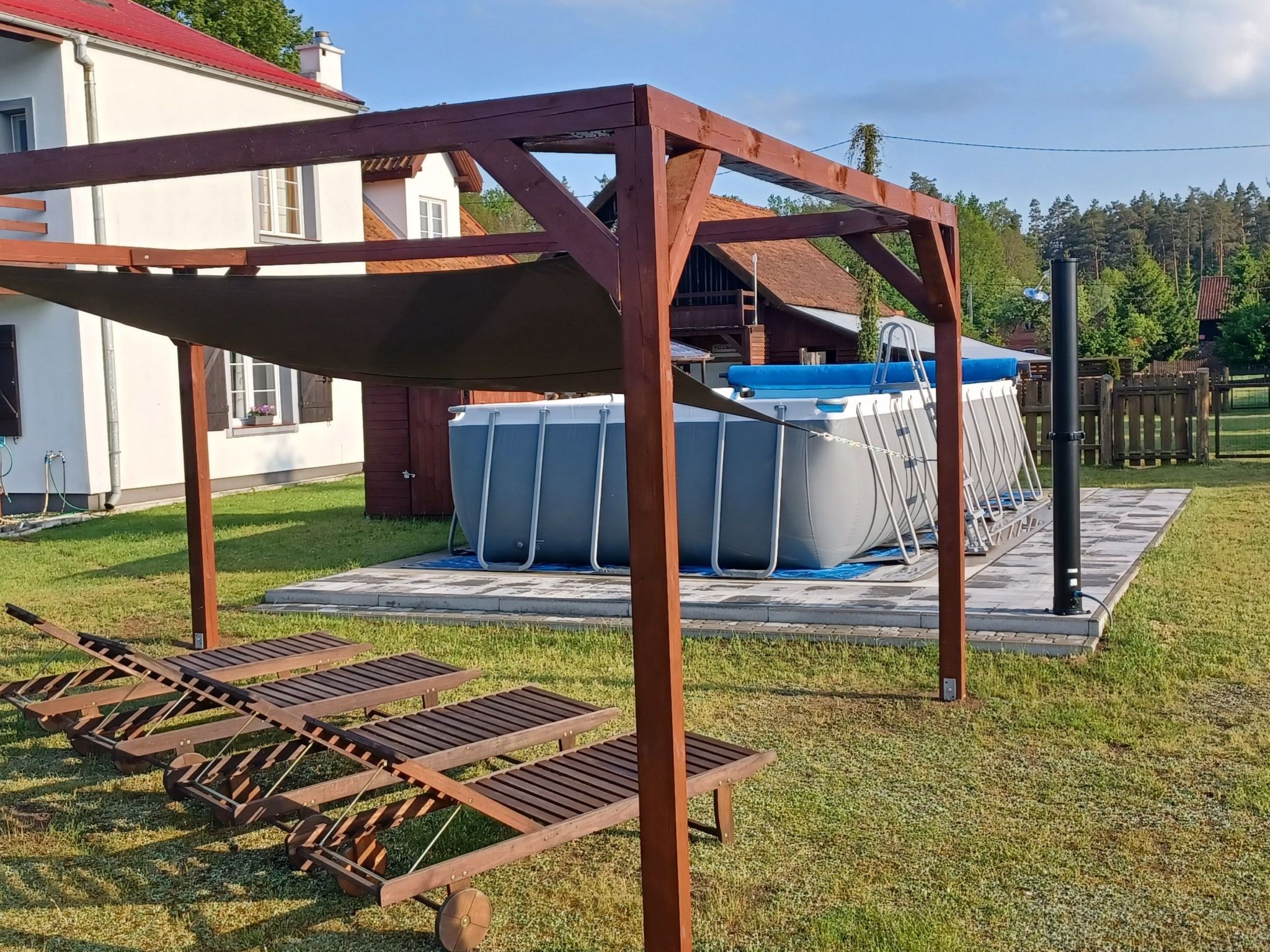 Vakantiehuis met omheinde tuin in Lukta (Polen) 1 hond is welkom