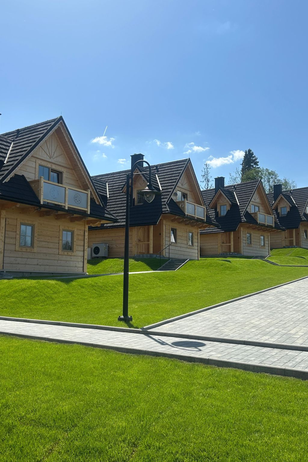 Krokus Tal Dorf unter der Tatra-Draußen