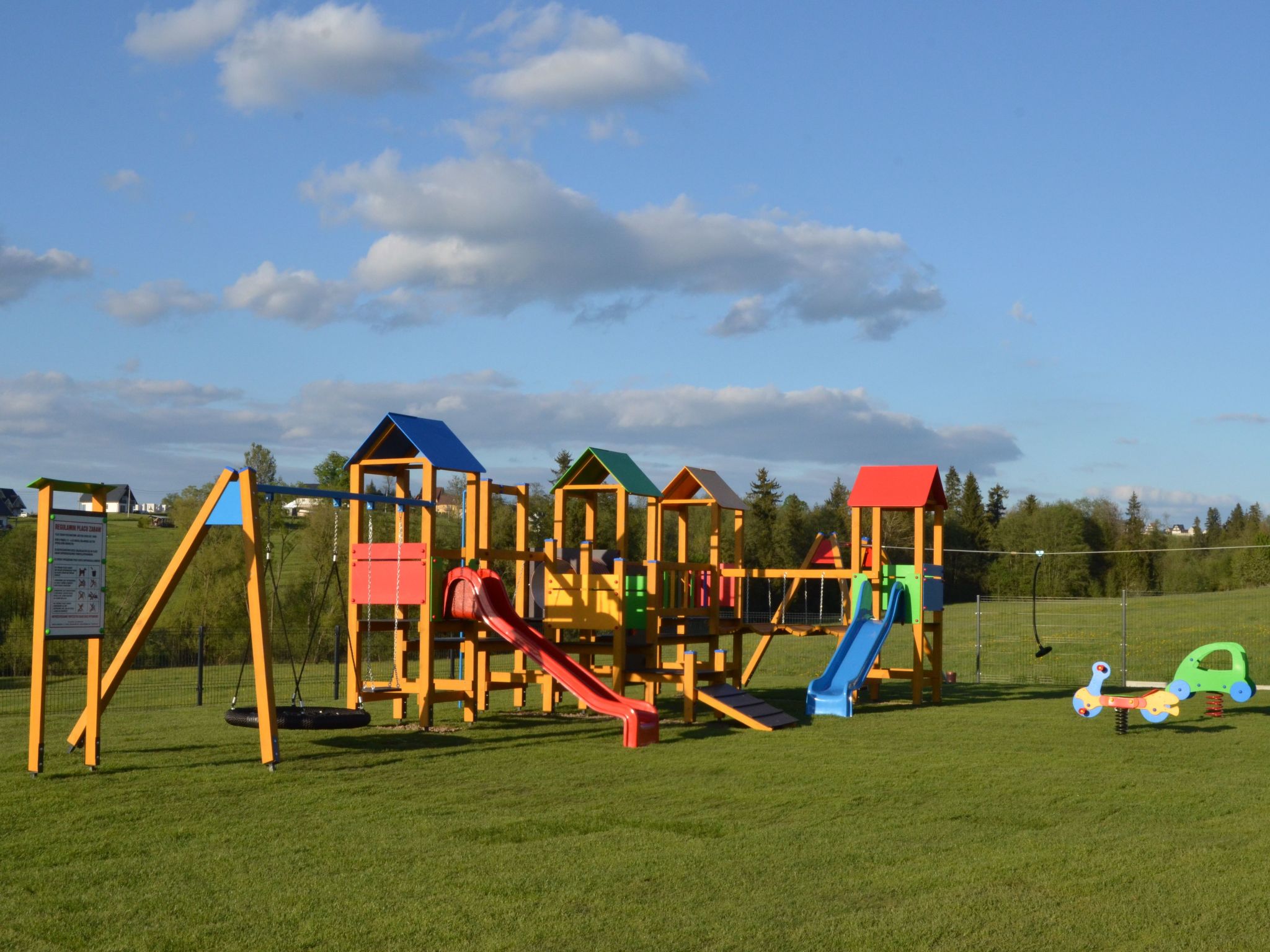 Krokus Tal Dorf unter der Tatra-Draußen