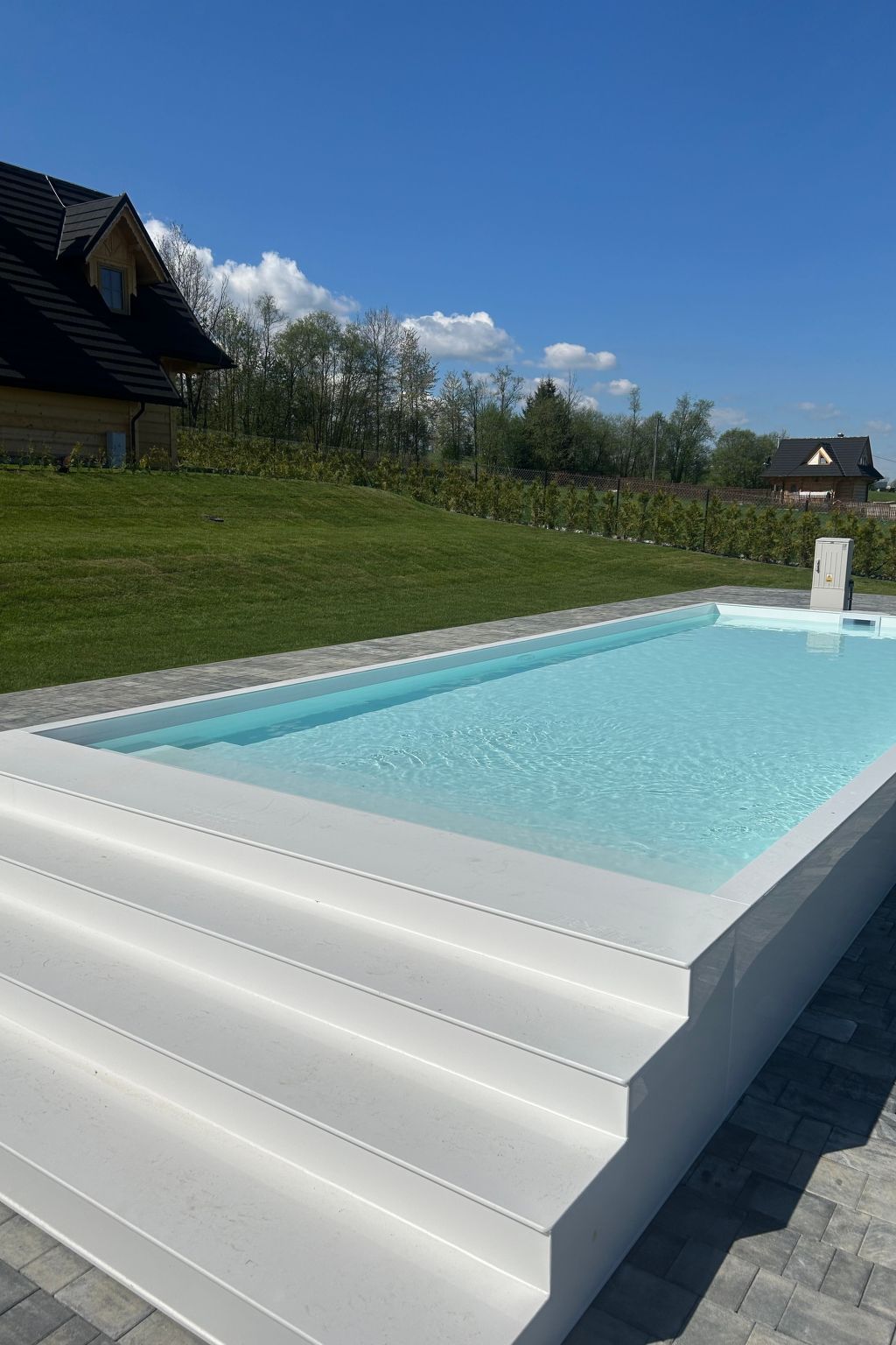 Krokus Tal Dorf unter der Tatra-Draußen