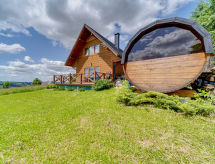 Chalet met open haard en sauna in Czerwienne voor 7 personen - thumbnail 5