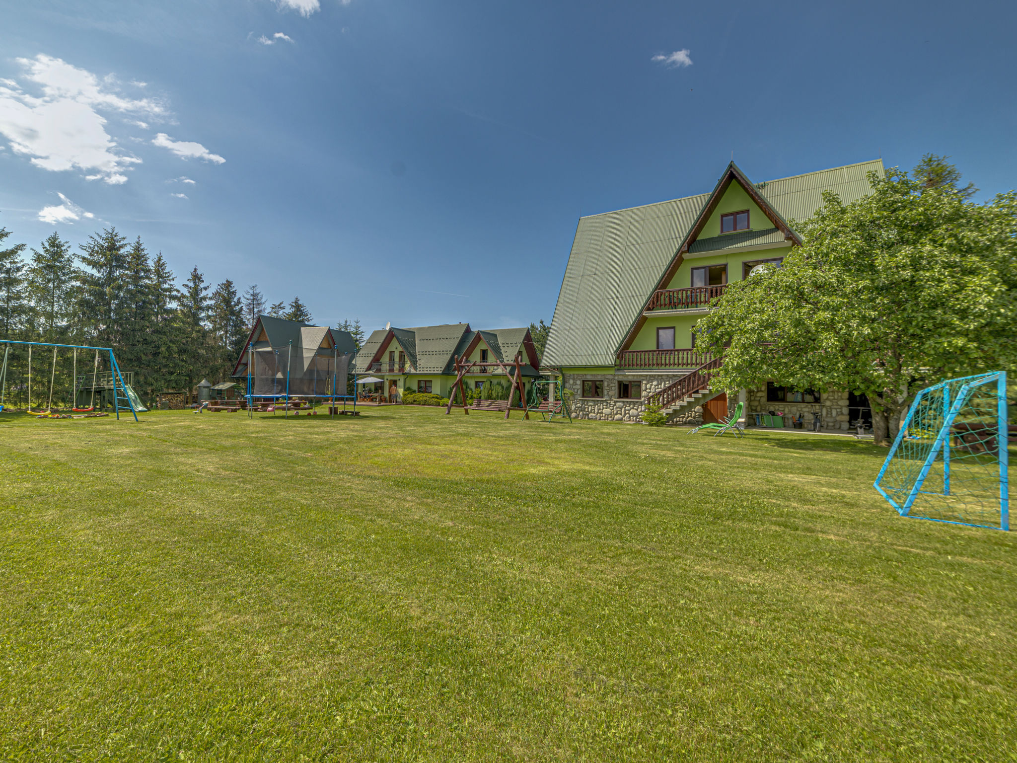 Ferienhaus mit umzäuntem Garten in Bukowina-Czarna Gora (Polen) und 1 Hund erlaubt