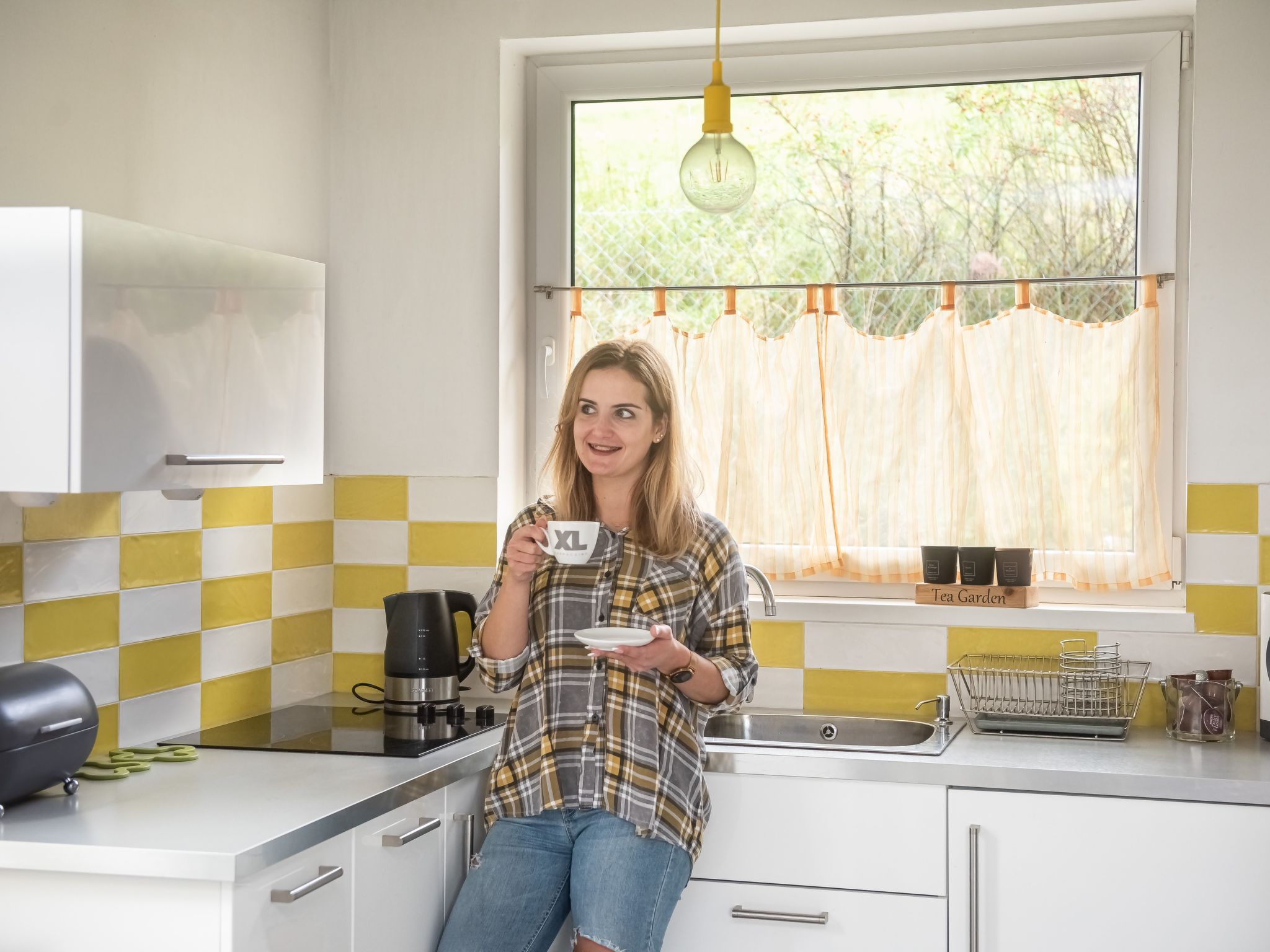 Modernes Ferienhaus in Kiczora mit Großem Garten-Binnen