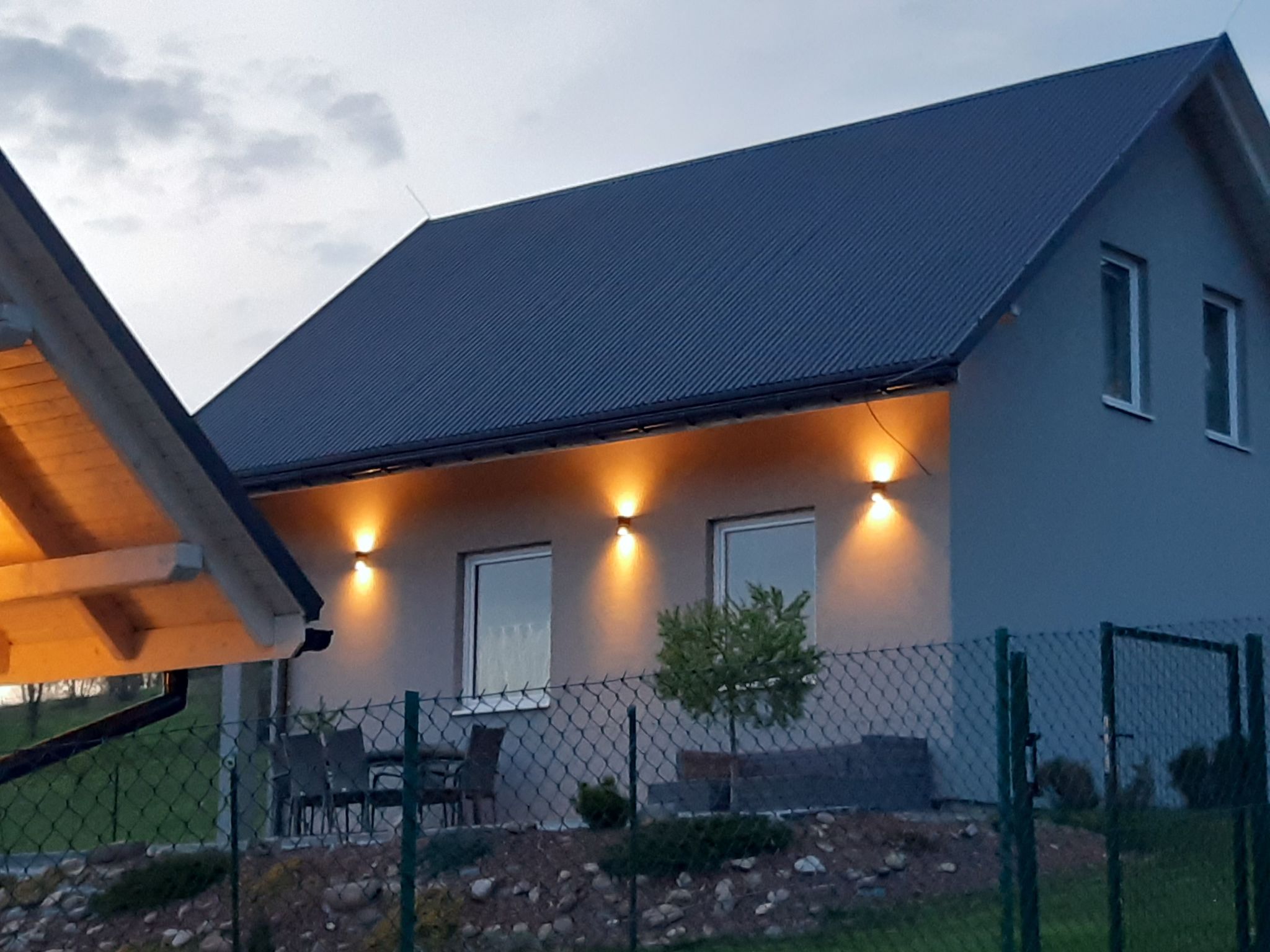 Modernes Ferienhaus in Kiczora mit Großem Garten-Binnen