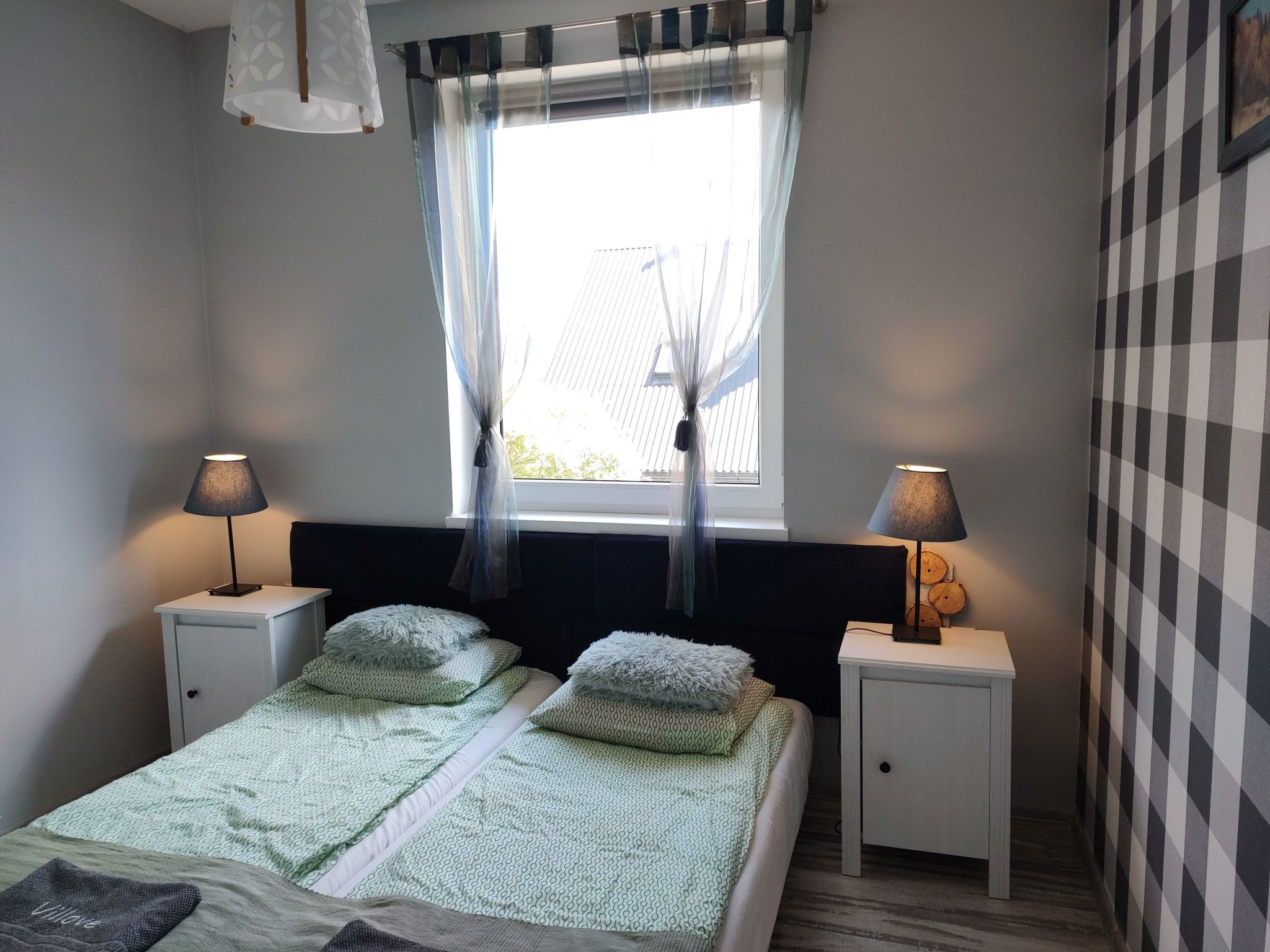 Modernes Ferienhaus in Kiczora mit Großem Garten-Binnen