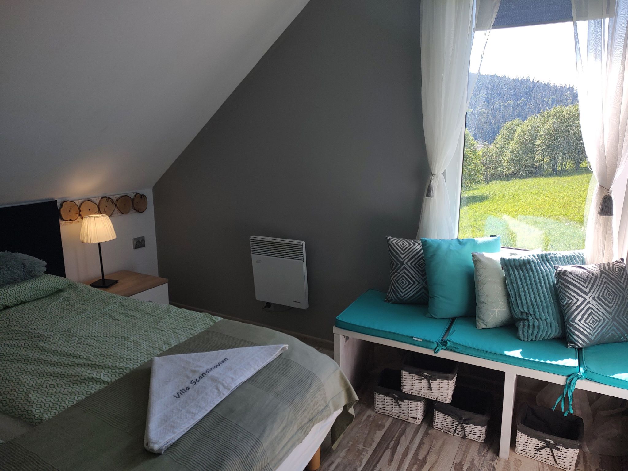 Modernes Ferienhaus in Kiczora mit Großem Garten-Binnen