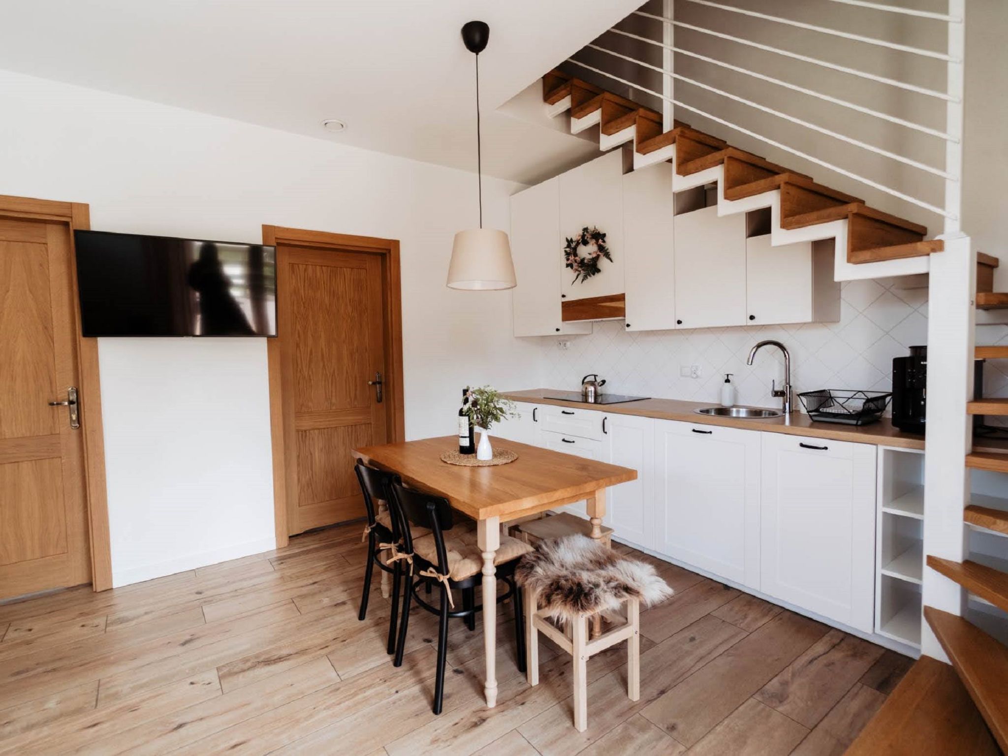 Maison Domek pod Szarowym Lasem – Cuisine et coin repas, photo 19 sur 50