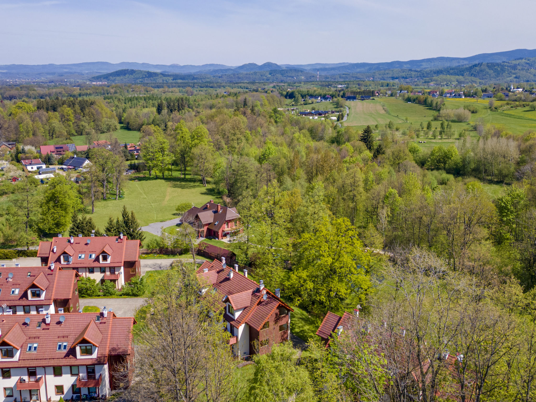 Appartement Nad Łomniczką – Vue aérienne, photo 36 sur 36