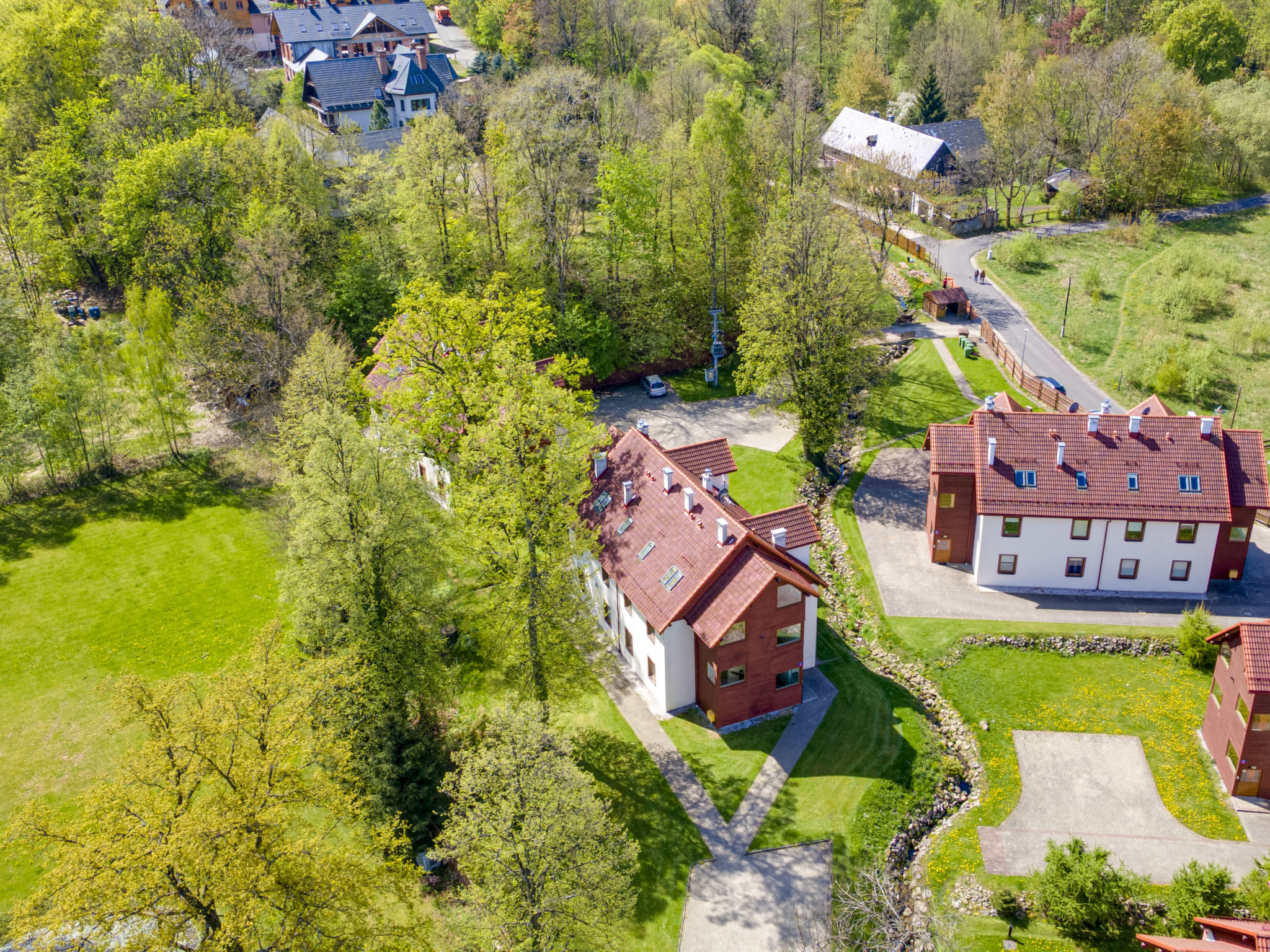Appartement Nad Łomniczką – Vue aérienne, photo 34 sur 36
