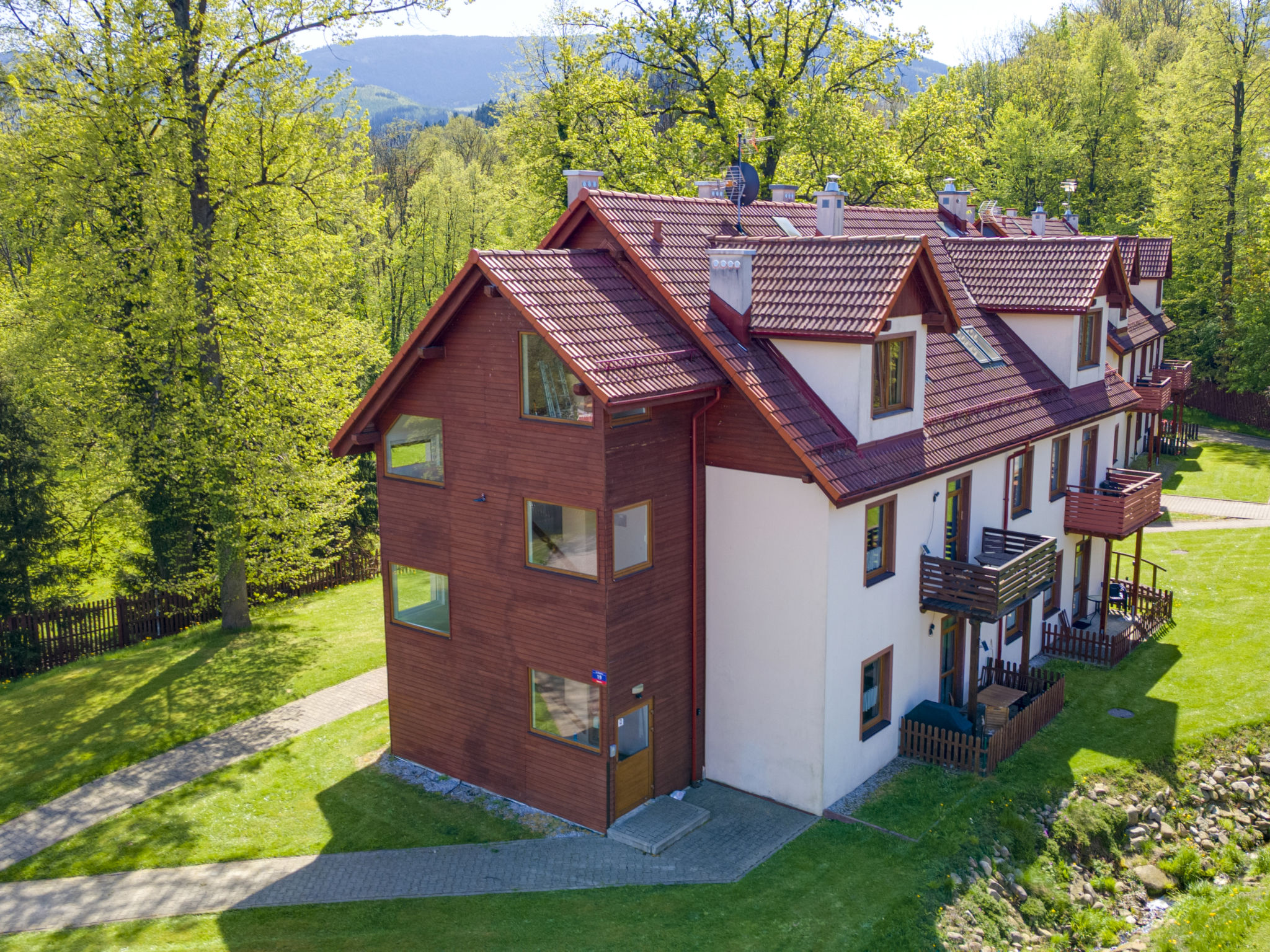 Appartement Nad Łomniczką – Vue aérienne, photo 33 sur 36