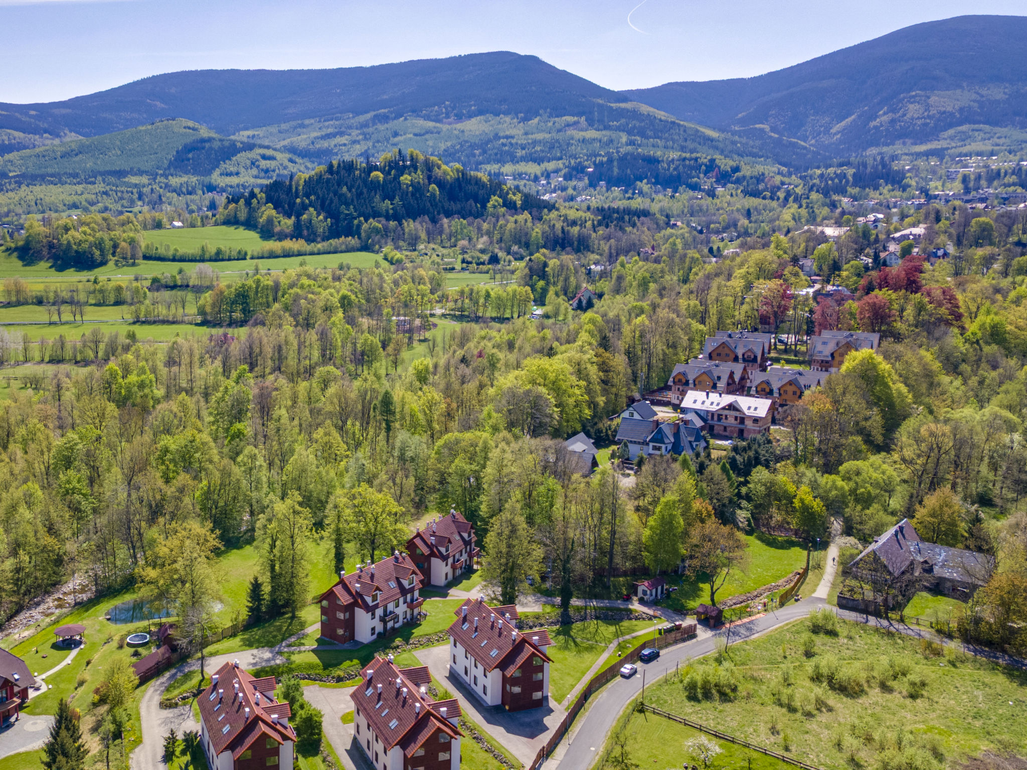 Appartement Nad Łomniczką – Vue aérienne, photo 33 sur 33