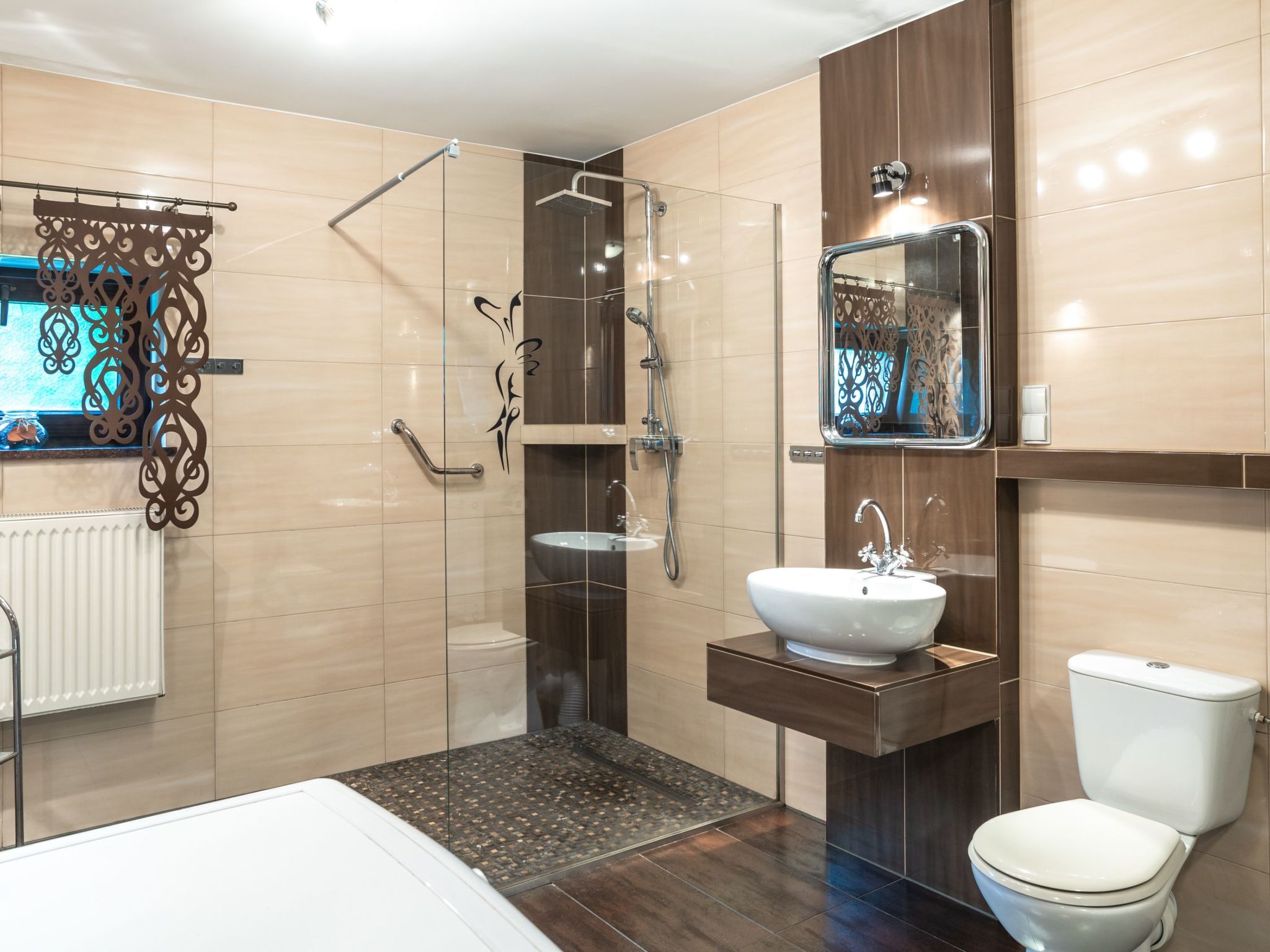 Wohnung mit Terrasse, Garten und Grill-Binnen