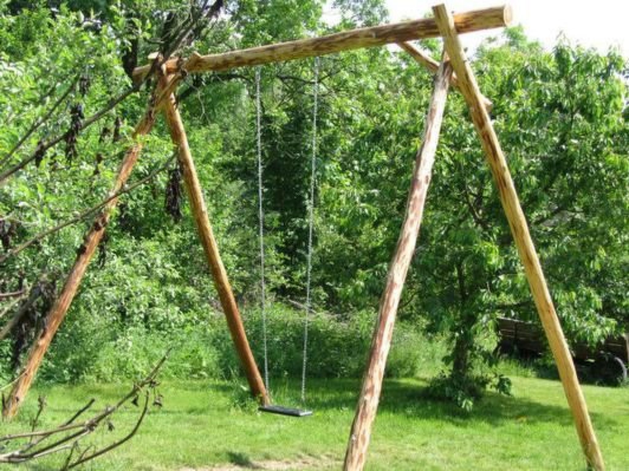 In Gajówka mit Terrasse und Garten-Inside