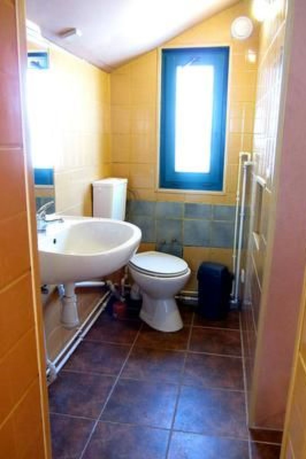 Blockhaus in Gajówka mit Kaminofen-Inside