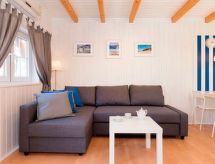 Strandhuis met verwarmd zwembad op 30 meter van zee in Rewal - thumbnail 3