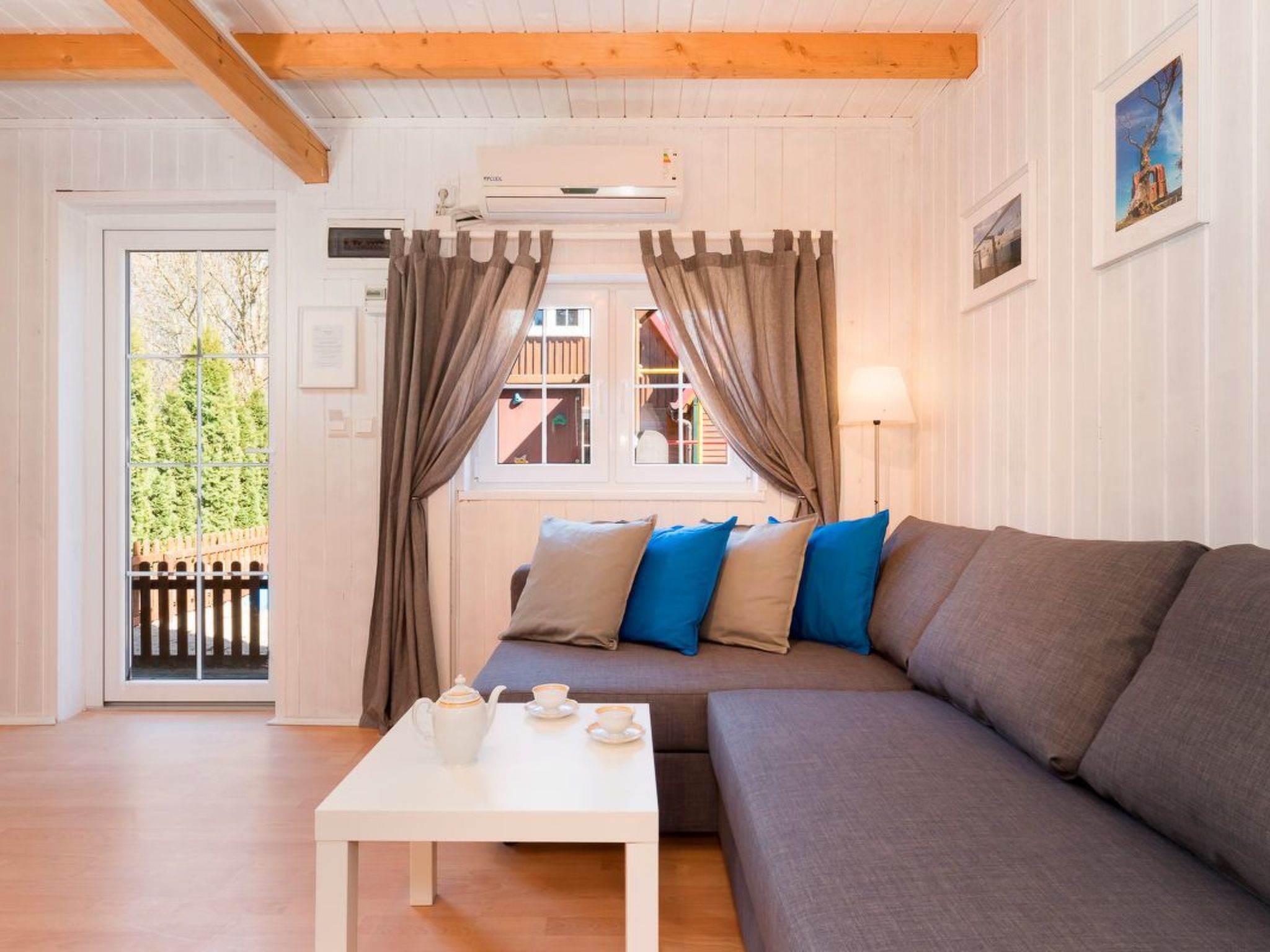 Bootshaus mit beheiztem Pool