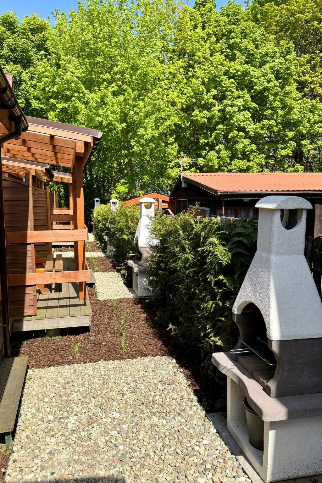 "Boathouse" mit Schwimmbad