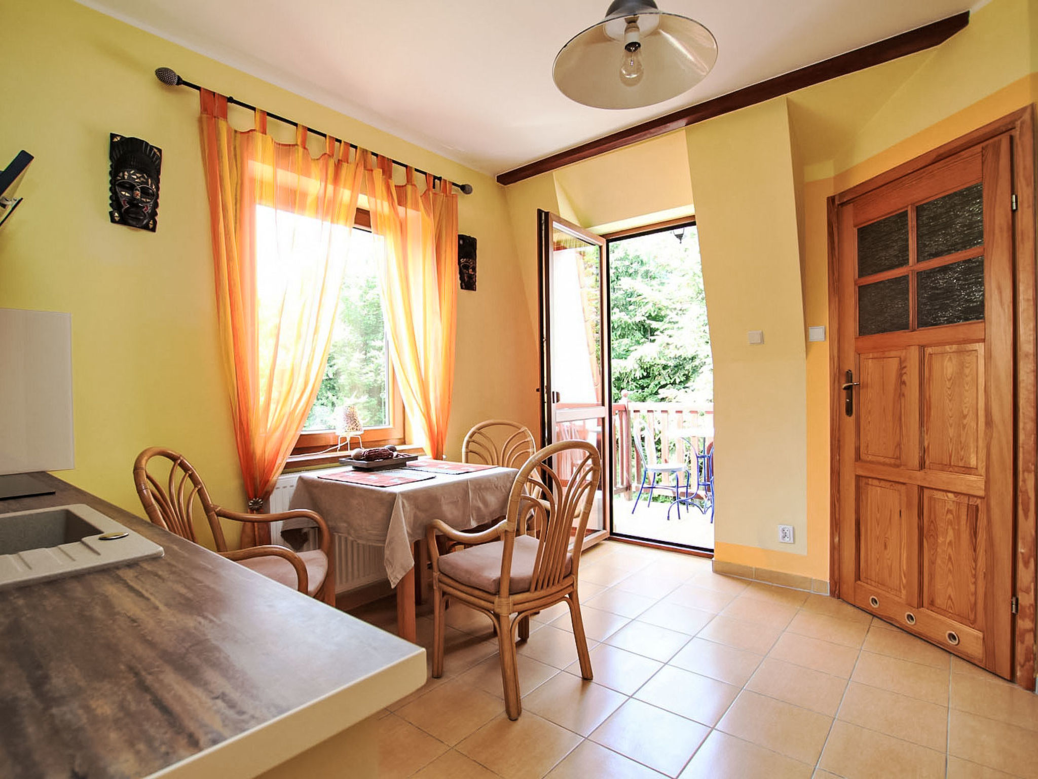 Appartement in Rewal mit Grill und Garten