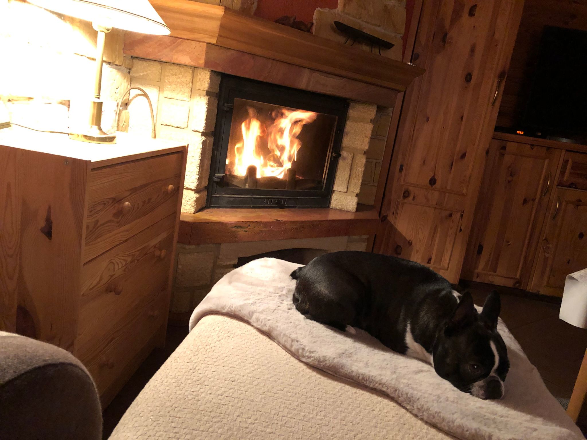 Willa Kinga z kominkiem - Binnen