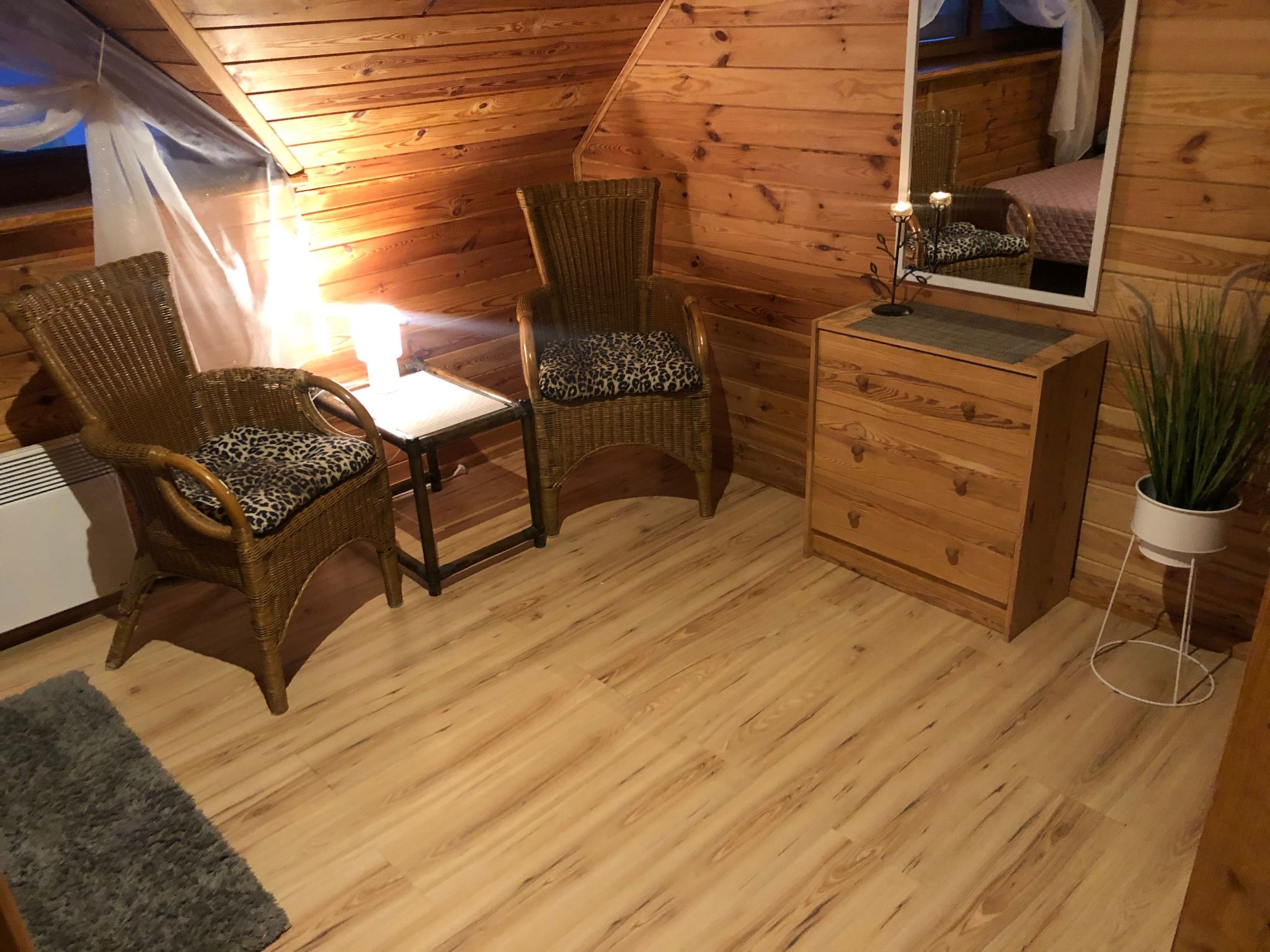 Willa Kinga z kominkiem - Binnen