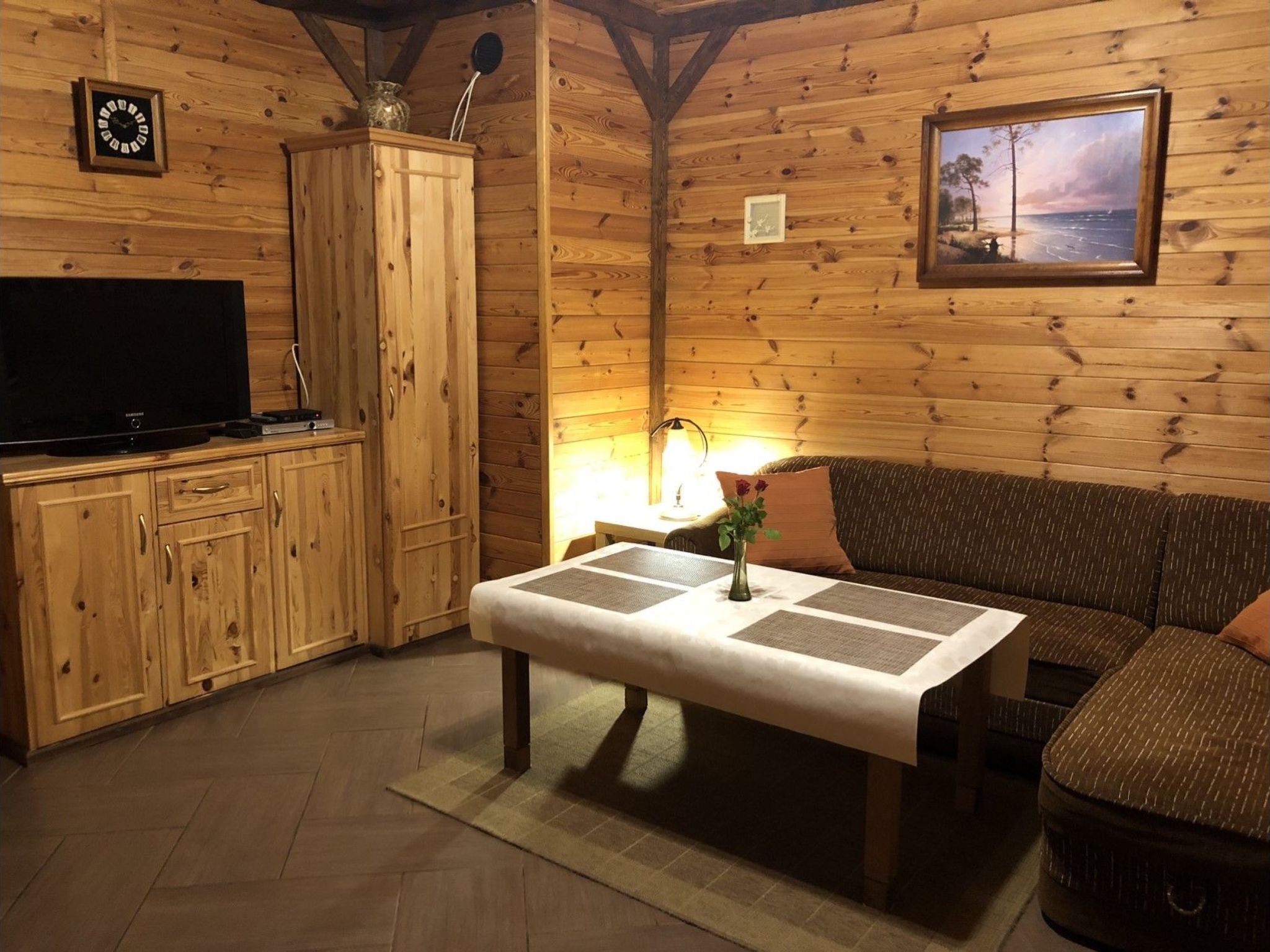 Willa Kinga z kominkiem - Binnen