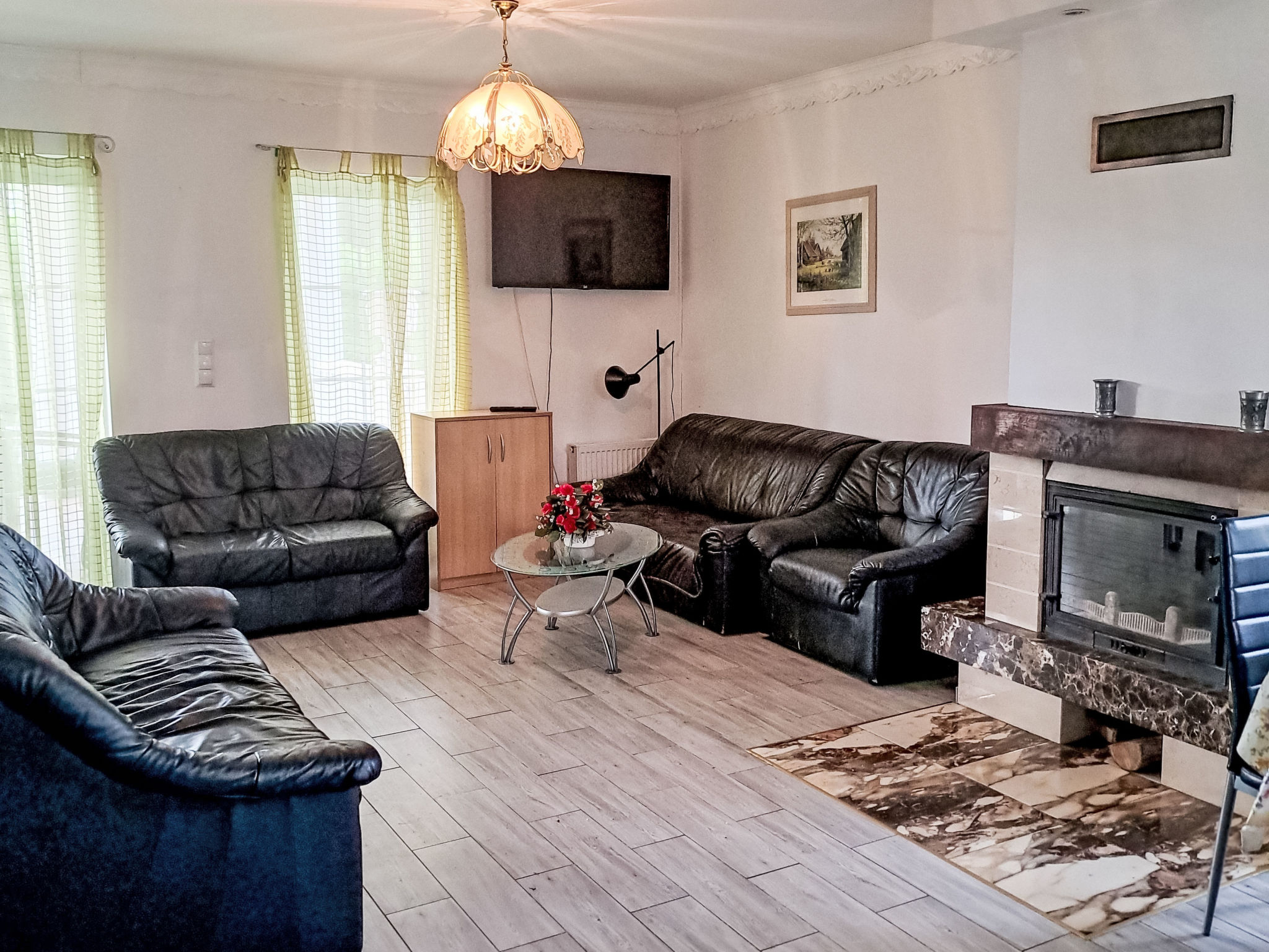Maison Freistehendes Ferienhaus Orange für 10 Personen – Séjour, photo 9 sur 27