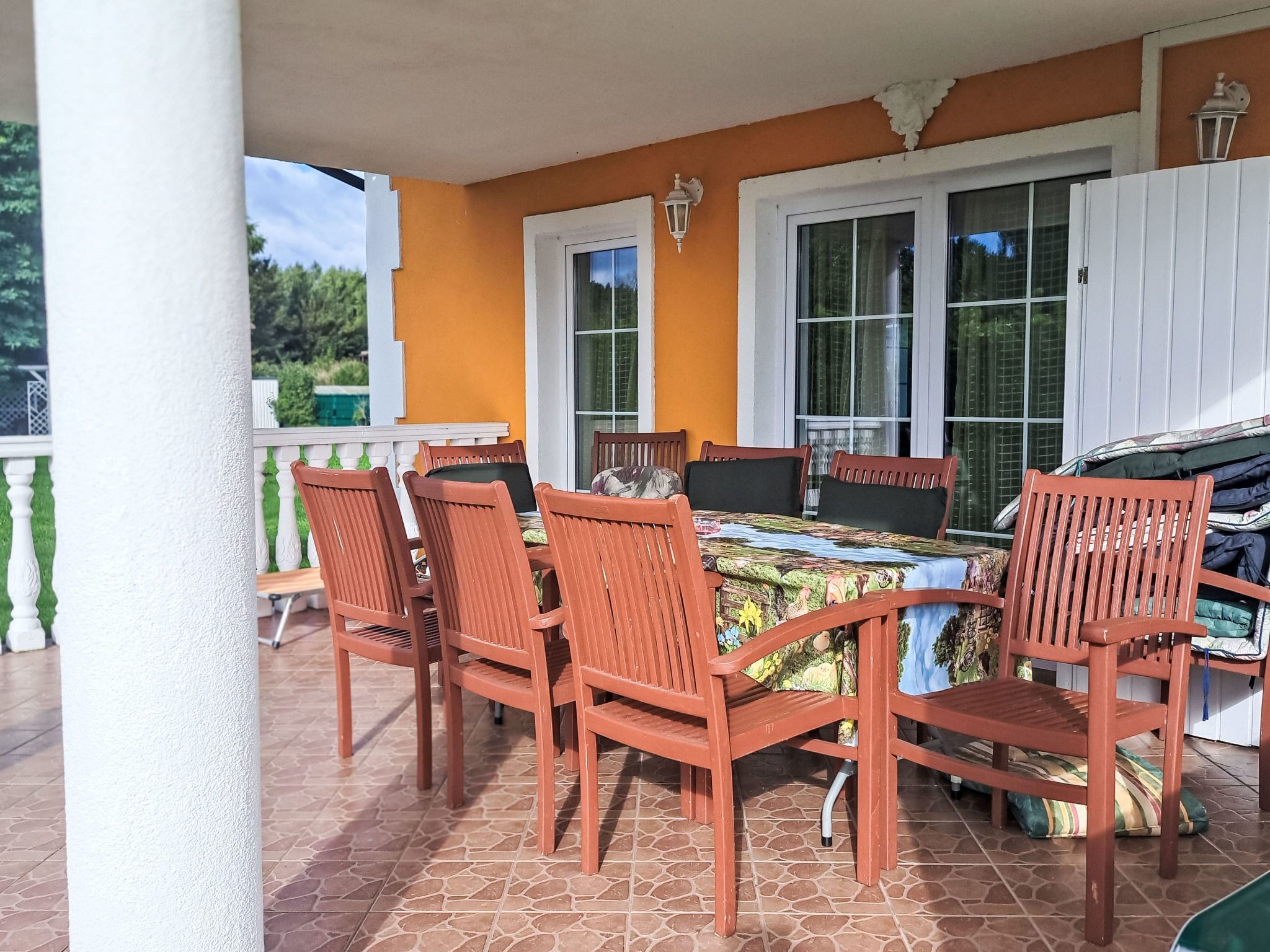 Freistehendes Ferienhaus Orange für 10 Personen
