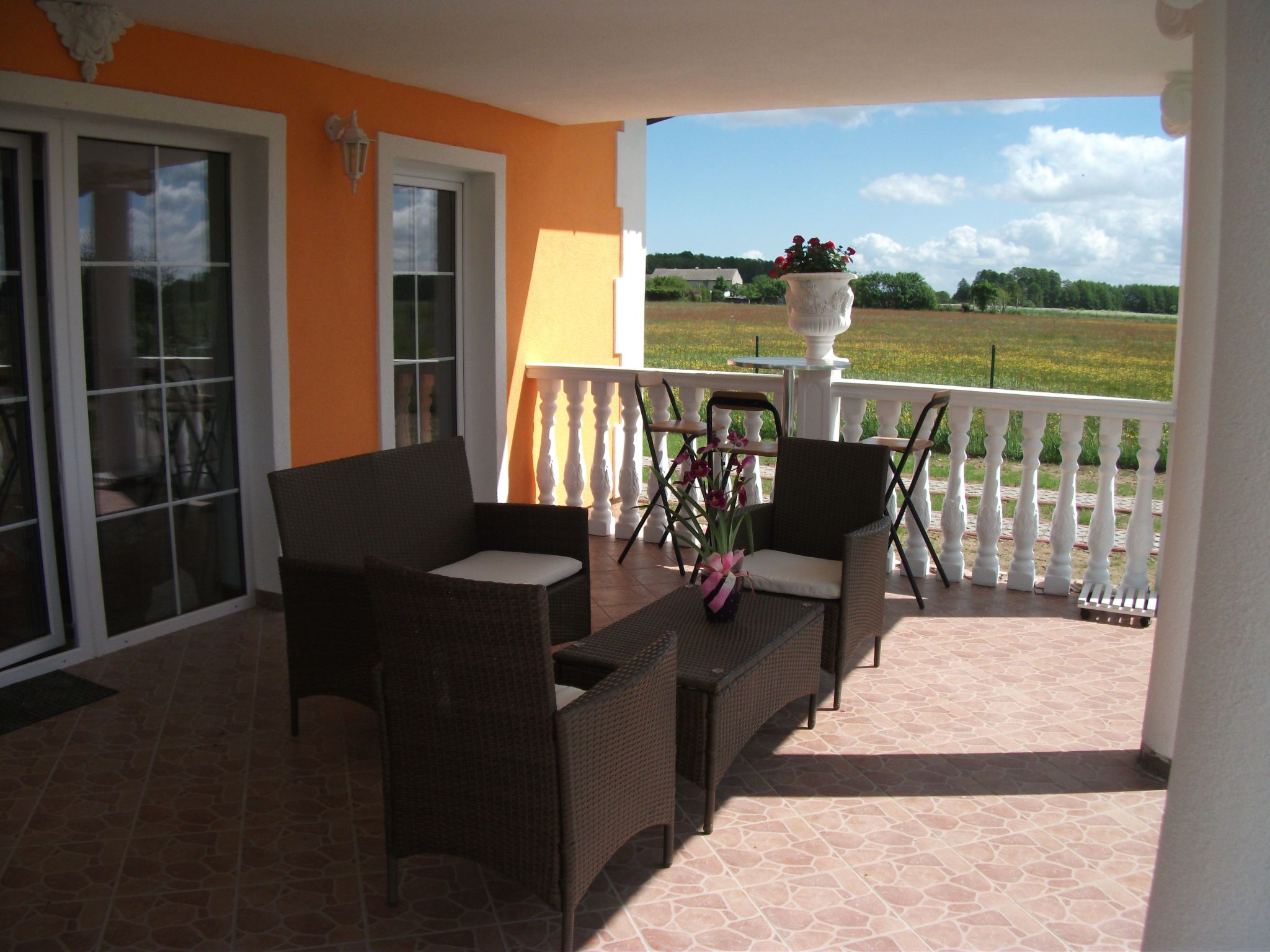 Freistehendes Ferienhaus Orange für 10 Personen