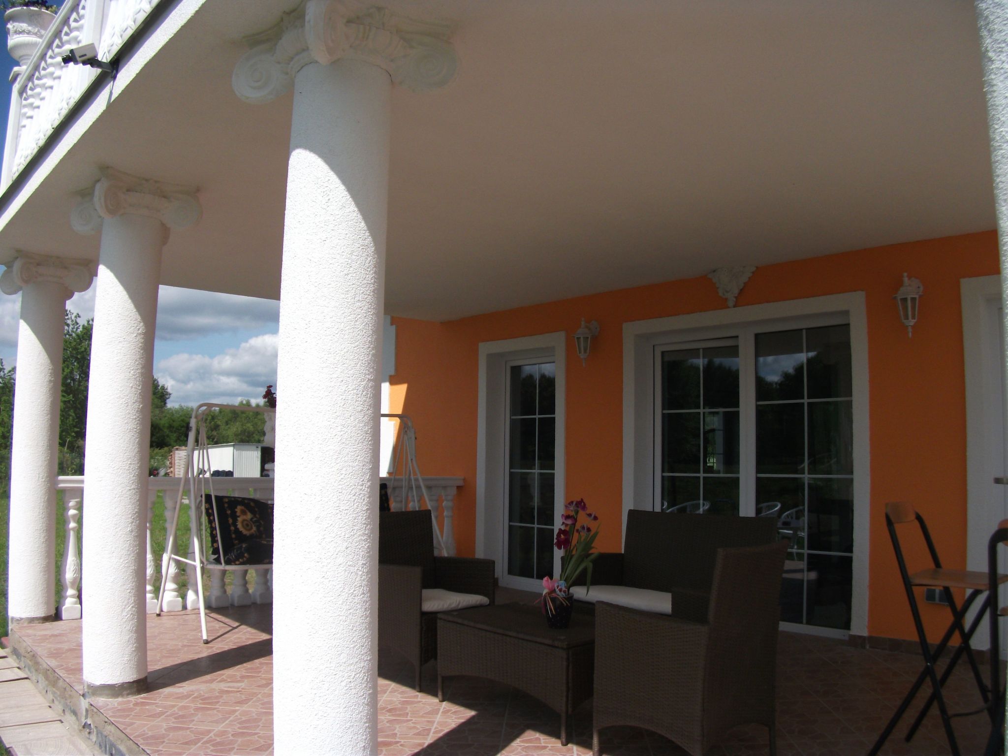 Freistehendes Ferienhaus Orange für 10 Personen-Binnen