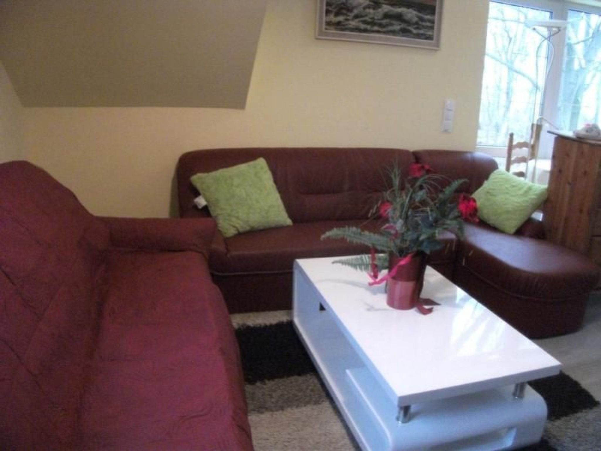 In Nowe Warpno direkt am Wasser