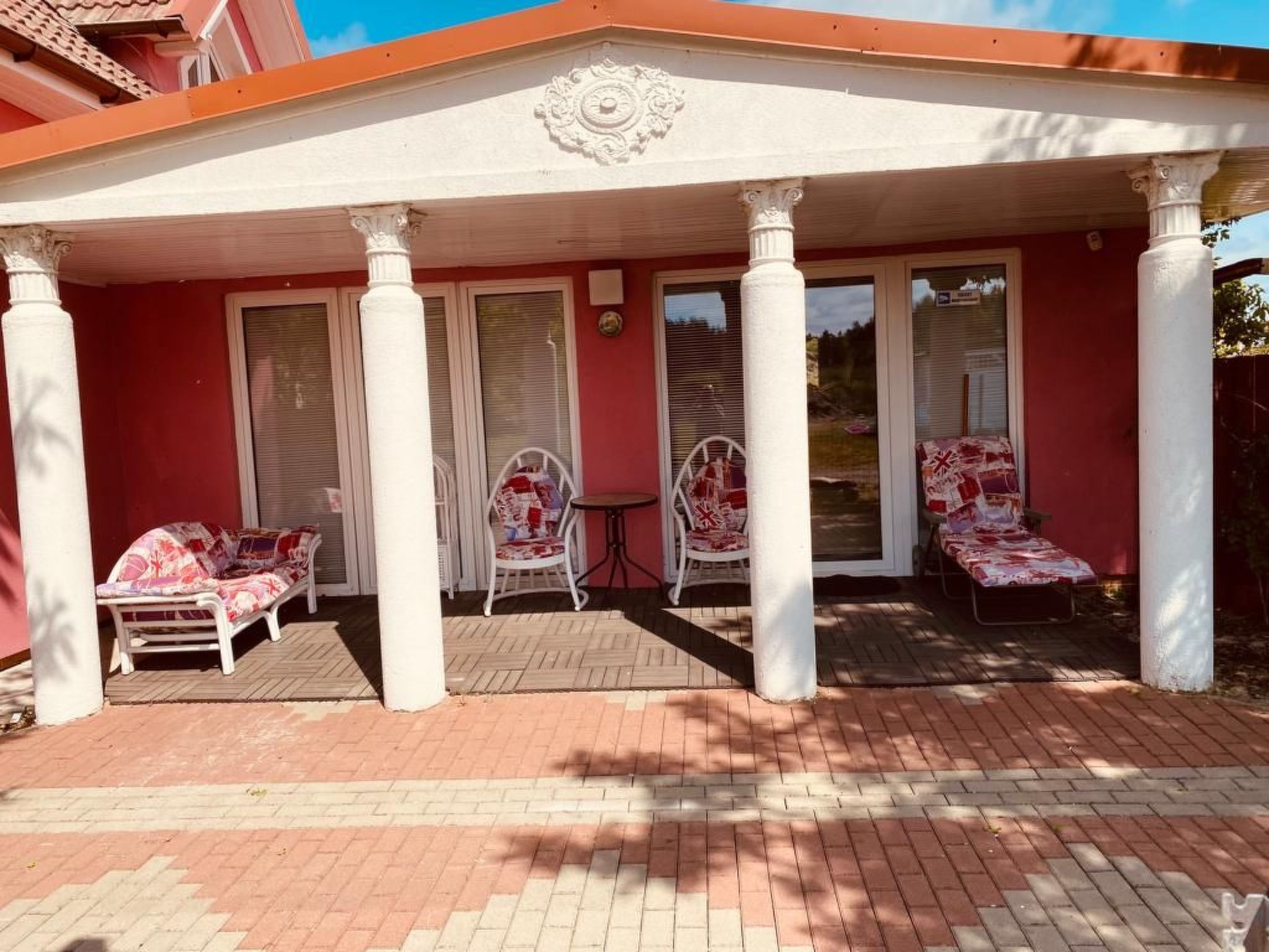 Ferienhaus mit umzäuntem Garten in Nowe Warpno (Polen) und 1 Hund erlaubt