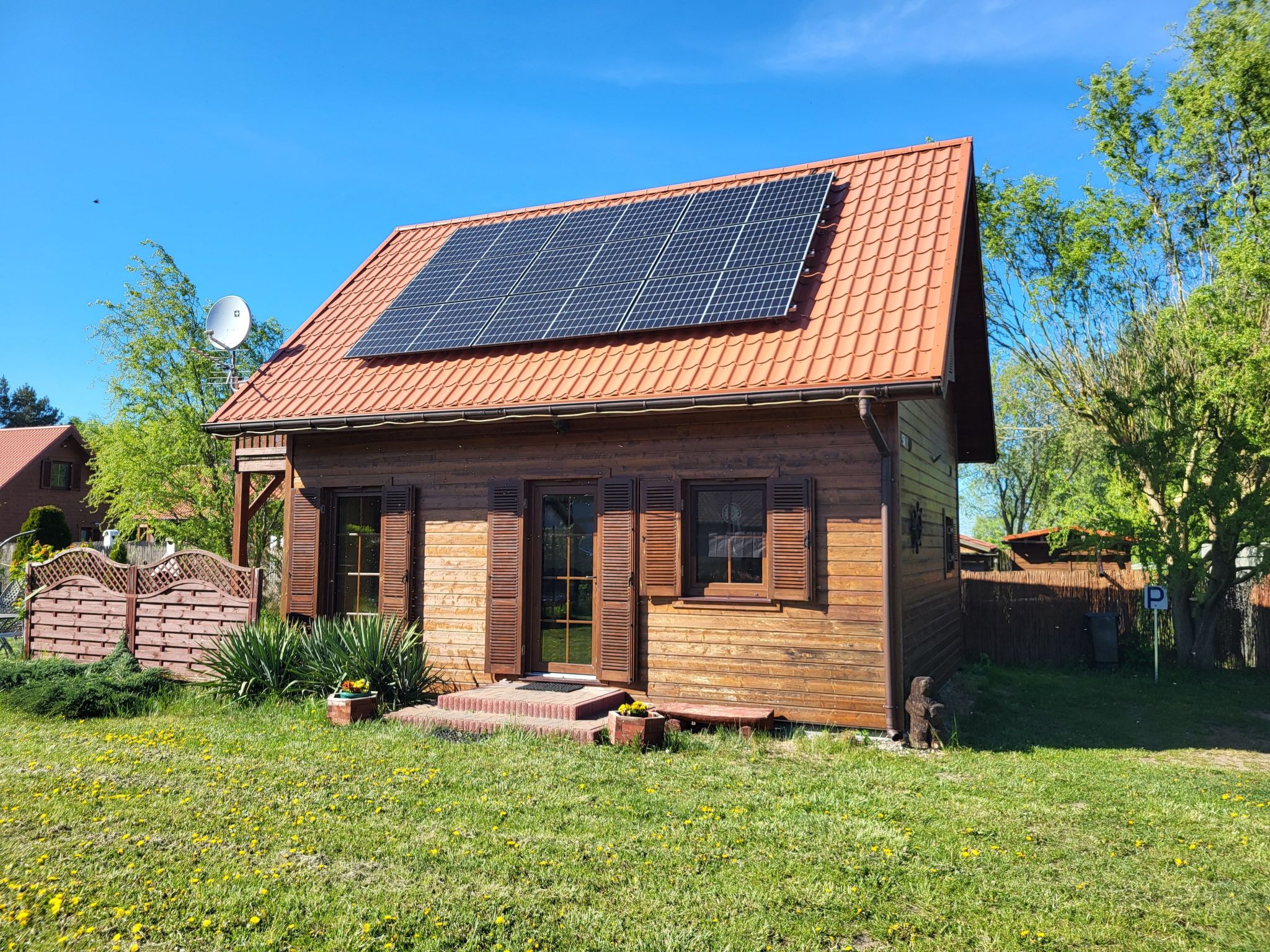 Ferienhaus mit umzäuntem Garten in Stepnica (Polen) und 1 Hund erlaubt