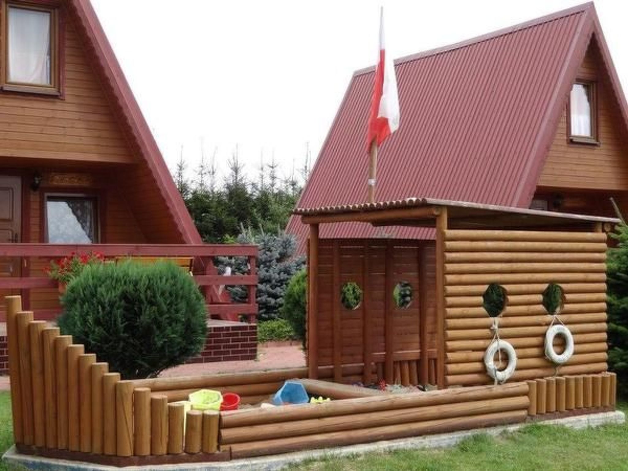 In Karcino mit Garten und Grill