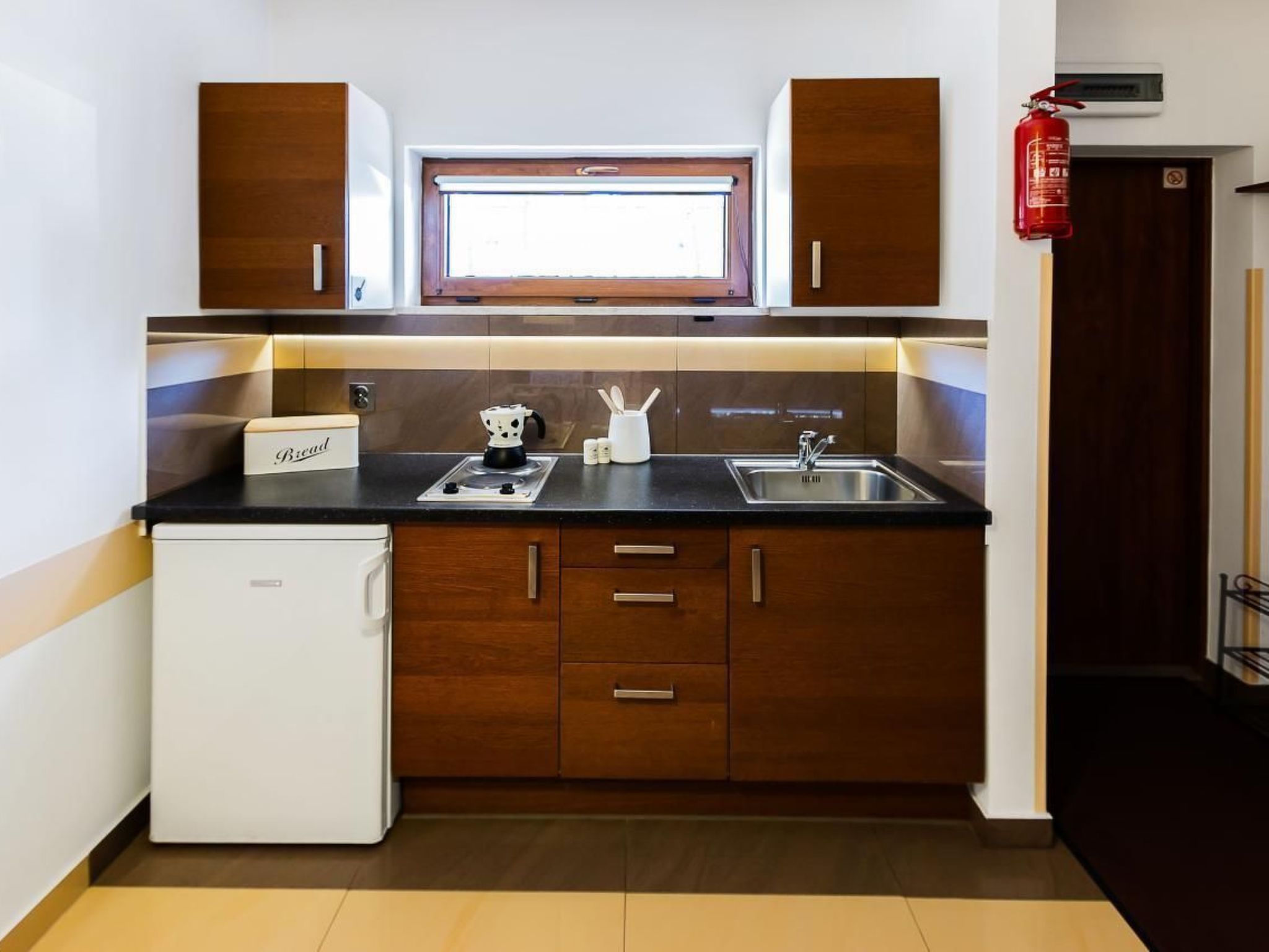 In Dźwirzyno mit Privater Terrasse-Binnen