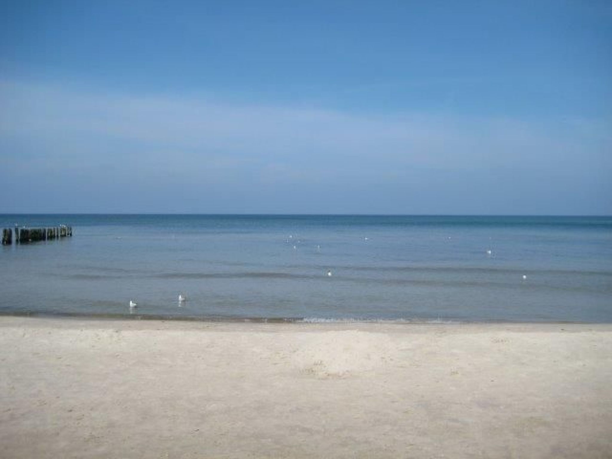 Ganzjährig bewohnbares Ferienhaus direkt am Strand von Dźwirzyno-Binnen