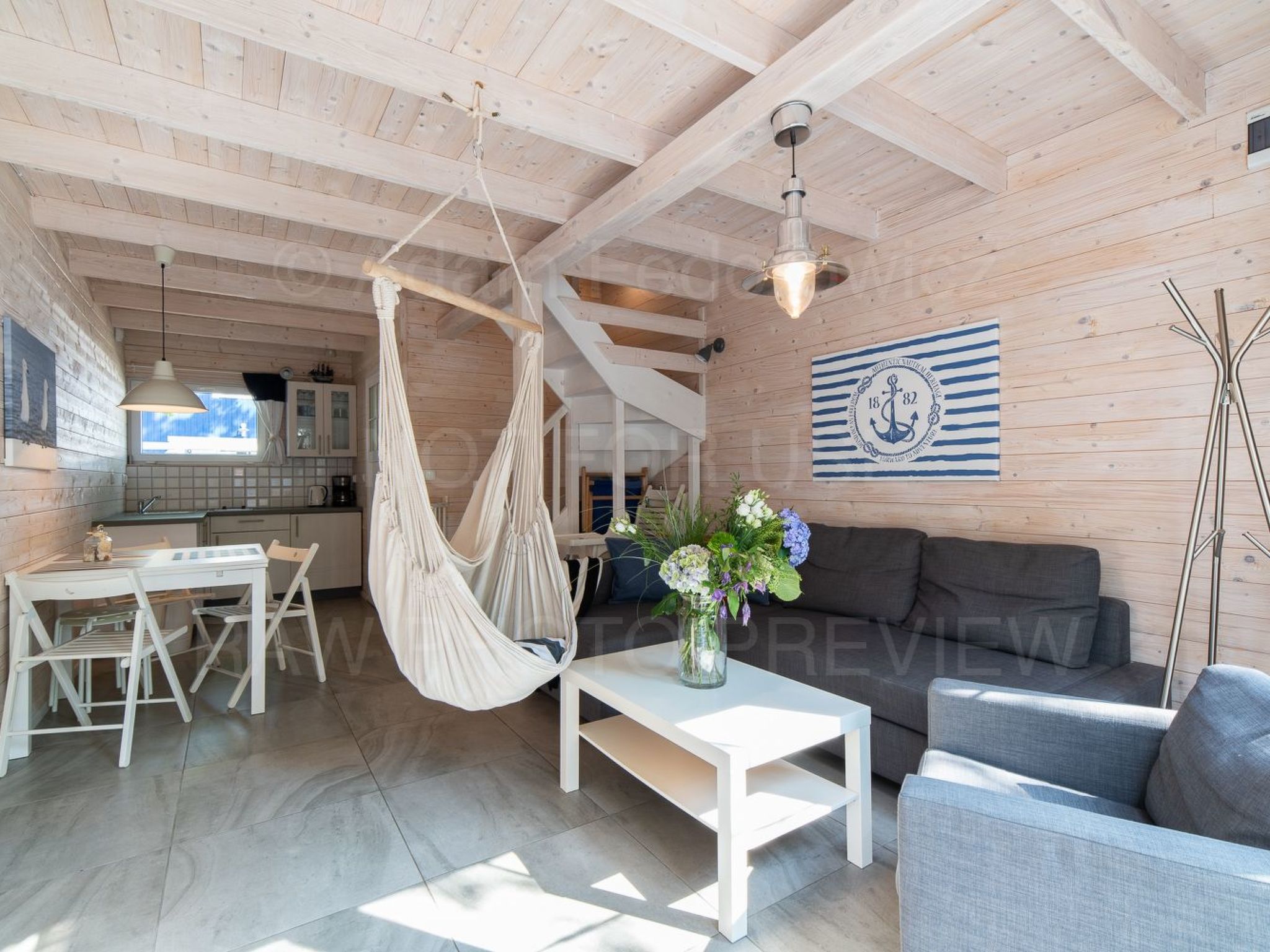 Marine Cottages mit Hund-Binnen