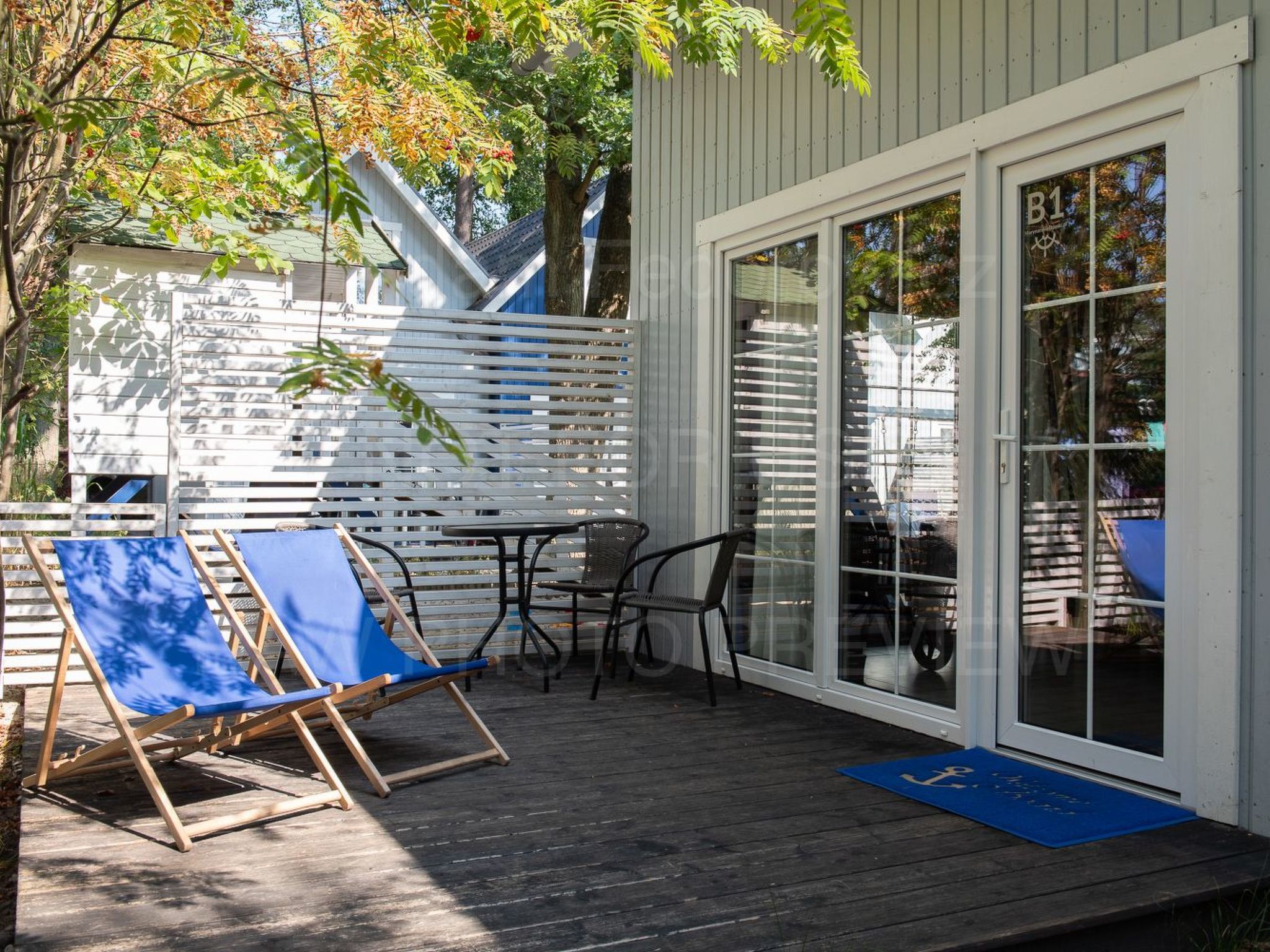 Marine Cottages mit Hund-Binnen