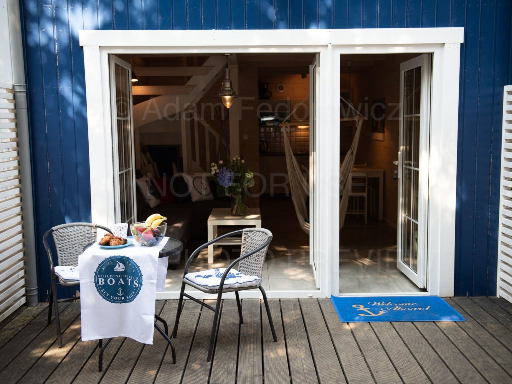 Marine Cottages mit Hund-Binnen