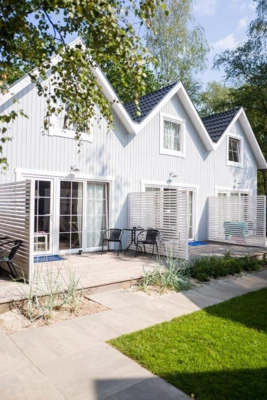 Marynarskie Domki mit der Aussicht auf Spielplatz