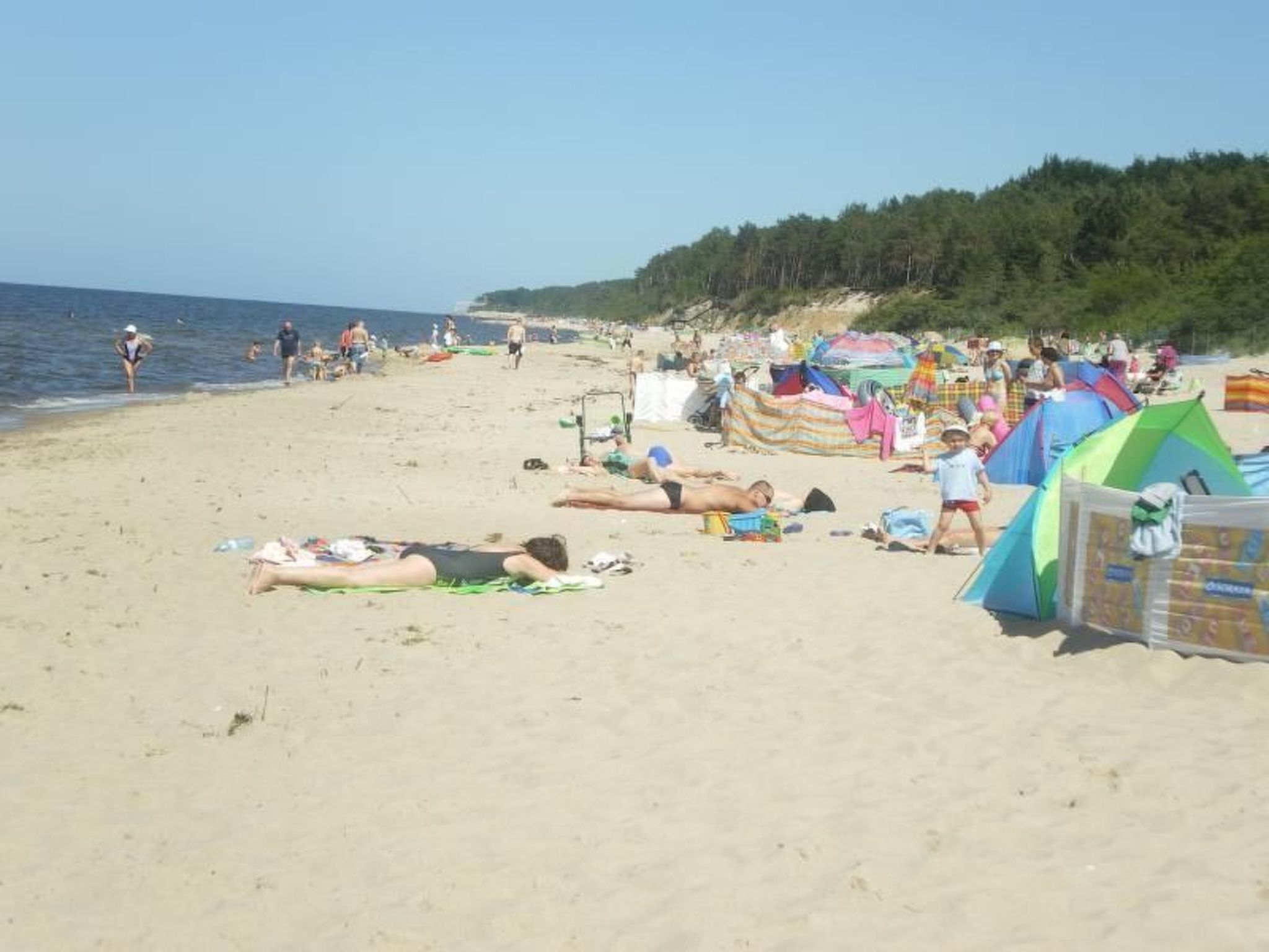 Charmantes Haus 100m vom Strand entfernt für 6 Personen-Binnen