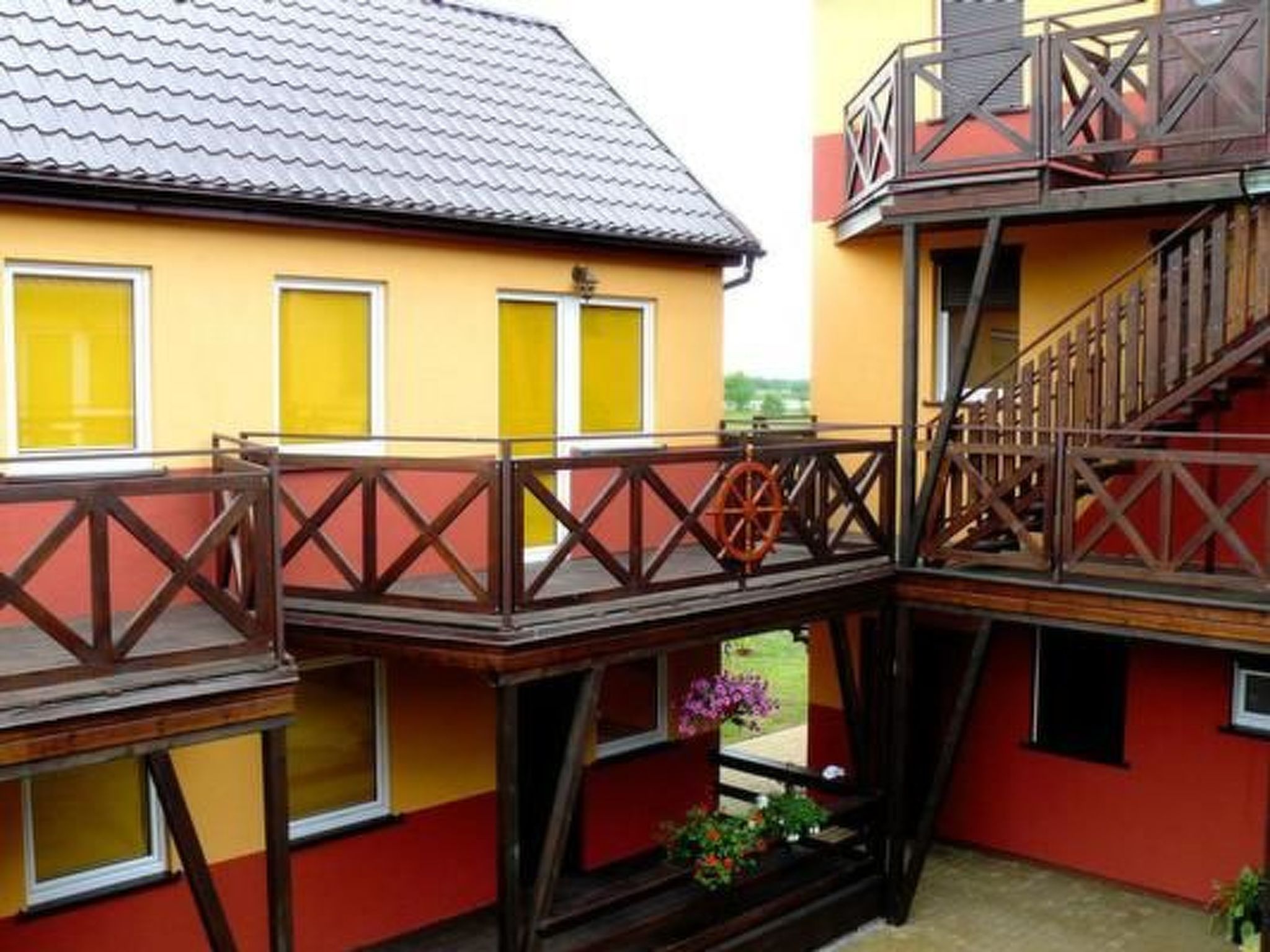 Ferienhaus mit umzäuntem Garten in Niechorze (Polen) und 1 Hund erlaubt