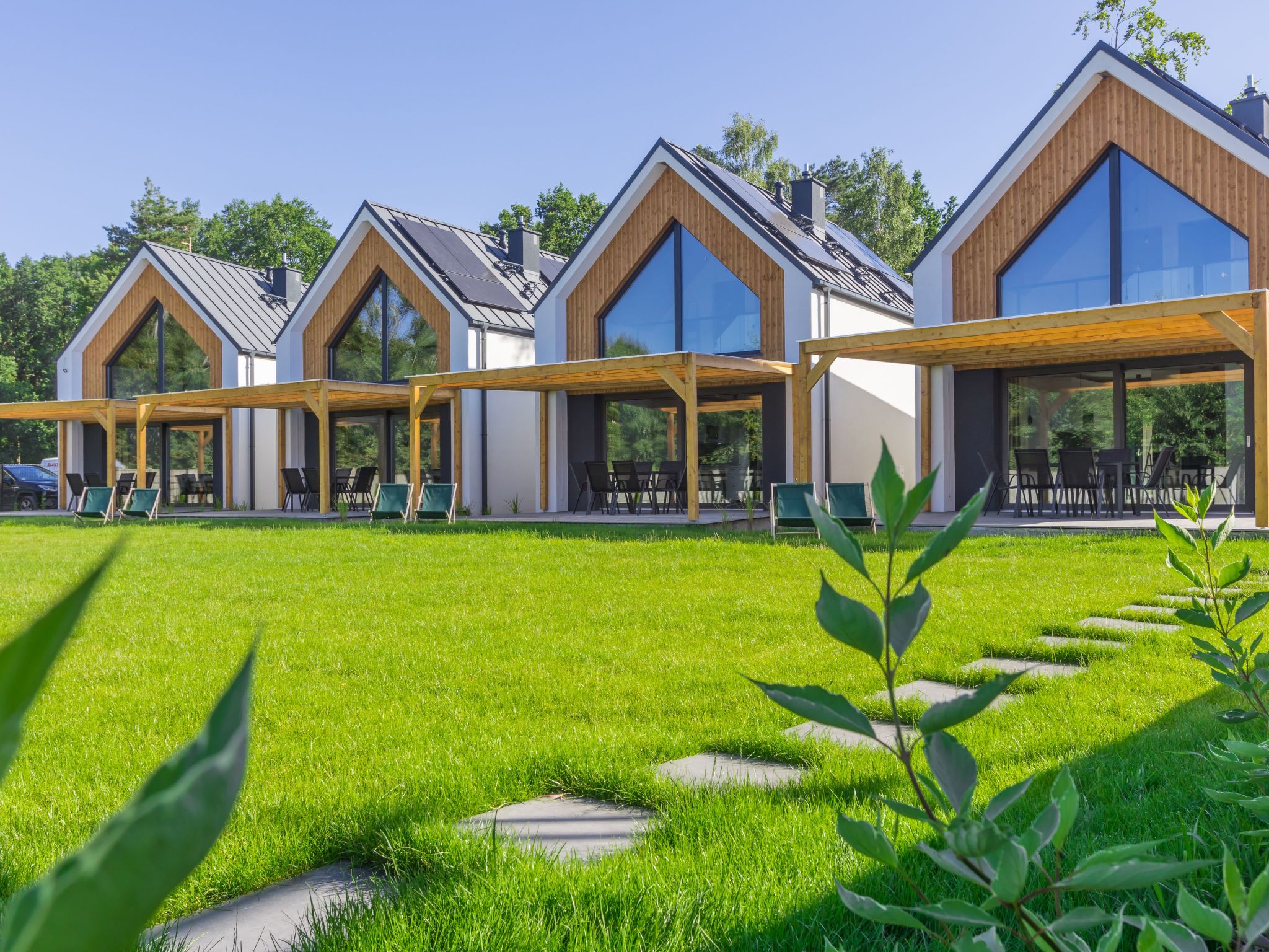 Schönes Ferienhaus in Niechorze mit Großem Grill