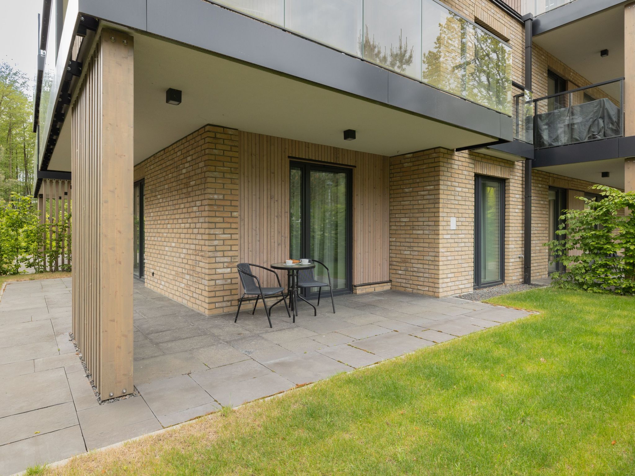 Ferienhaus mit umzäuntem Garten in Miedzywodzie (Polen) und 1 Hund erlaubt