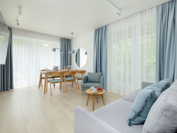 Centraal gelegen appartement in Miedzywodzie voor 6 personen in Miedzywodzie