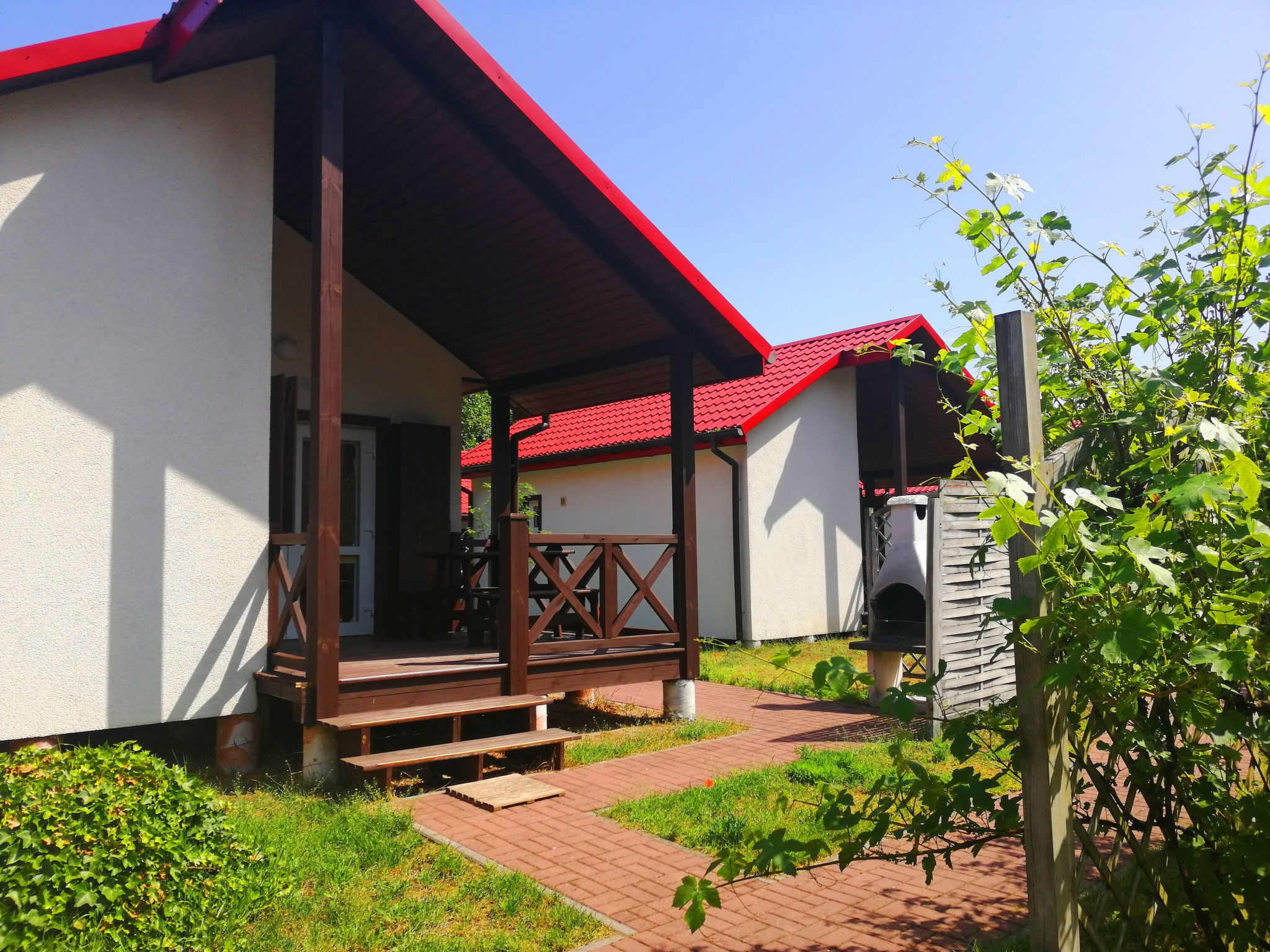 Beach Club-Häuser direkt am Strand