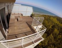 Panoramisch appartement met zeezicht op 100m van het strand in Dziwnówek - thumbnail 2