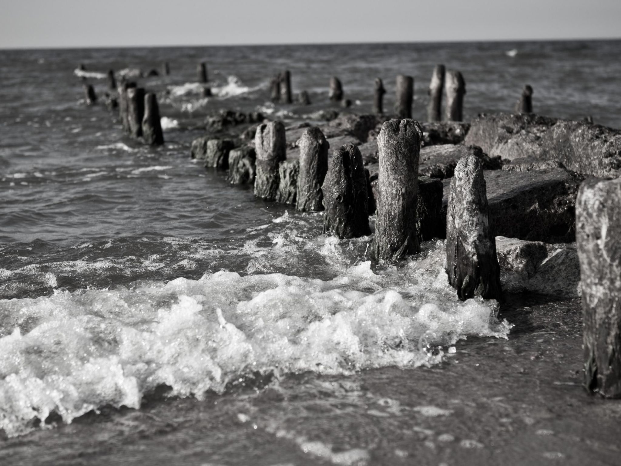 Wohnung mit Panoramaverglasung und Meerblick - Buiten