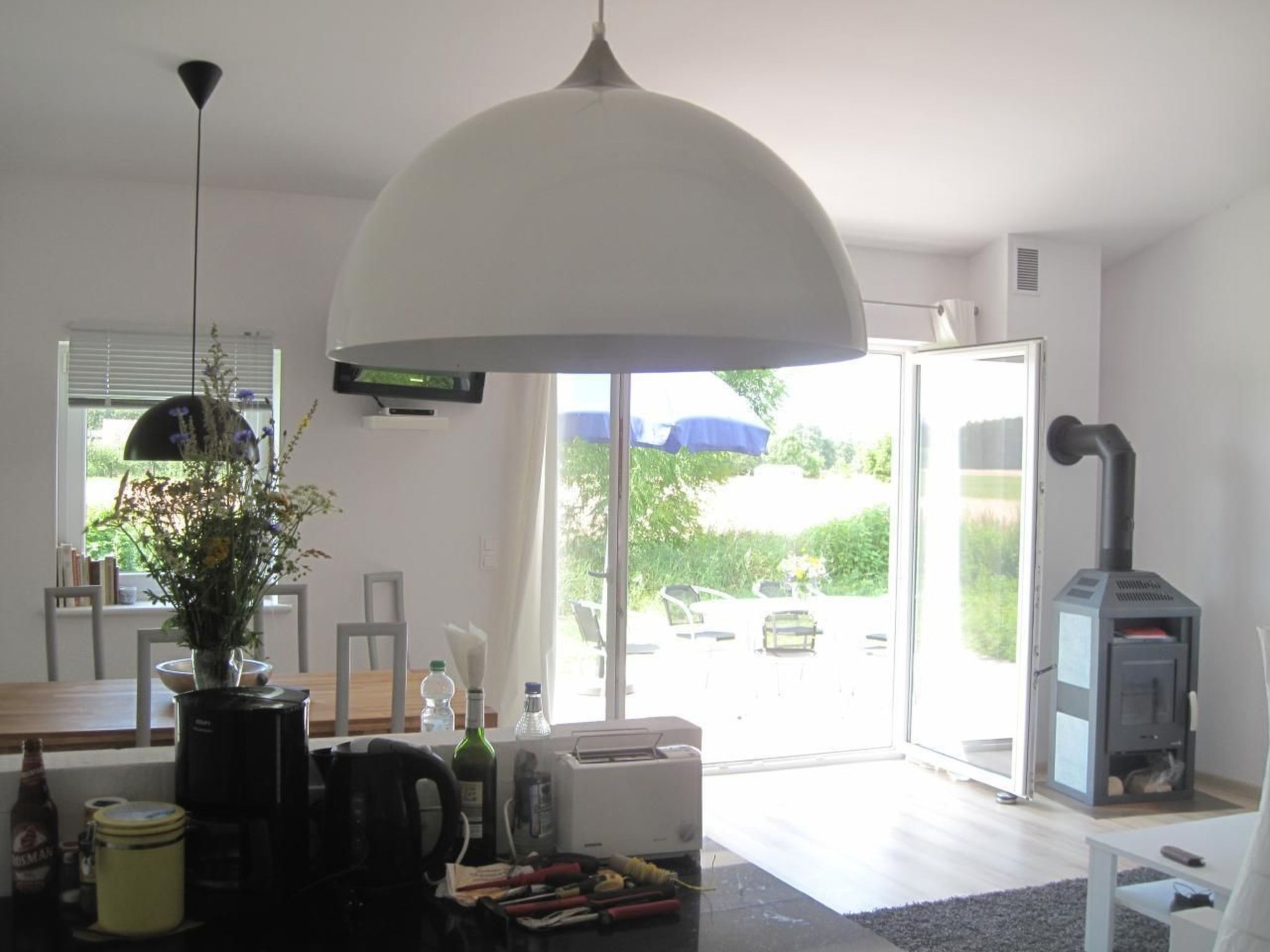 In Rozwarowo mit Schöner Terrasse