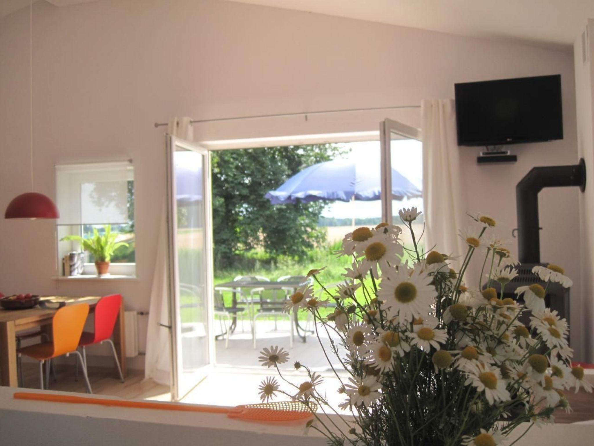 In Rozwarowo mit Schöner Terrasse - Binnen